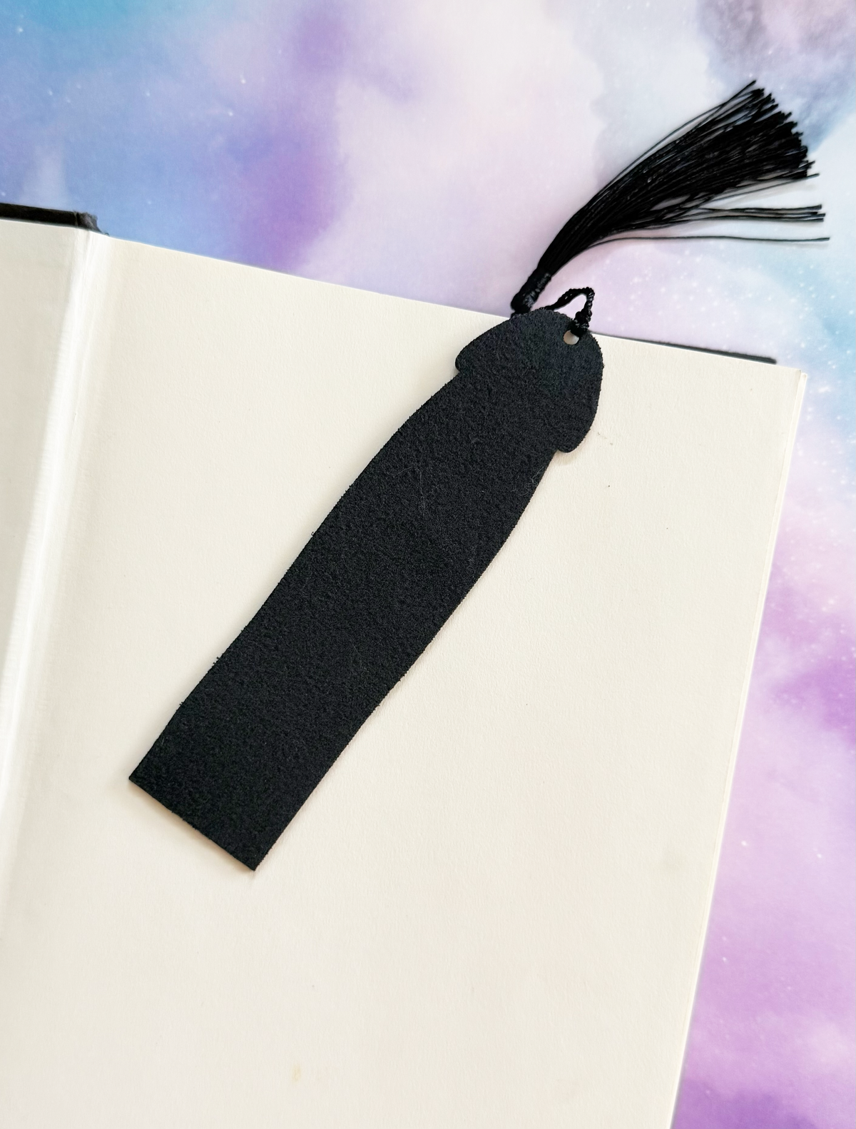 Dragon Rider Cockmark Bookmark: Black