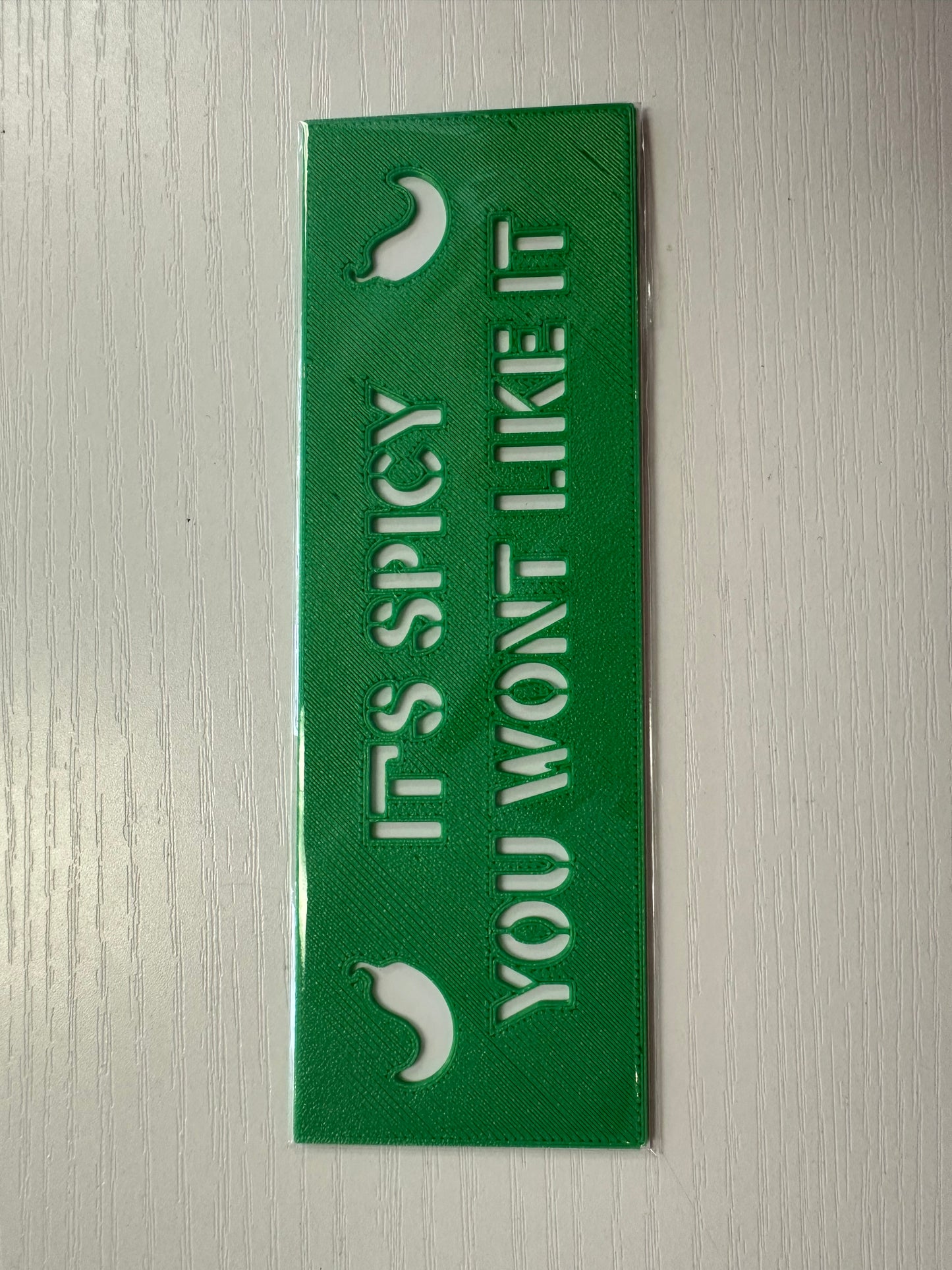 "It’s Spicy" Bookmark