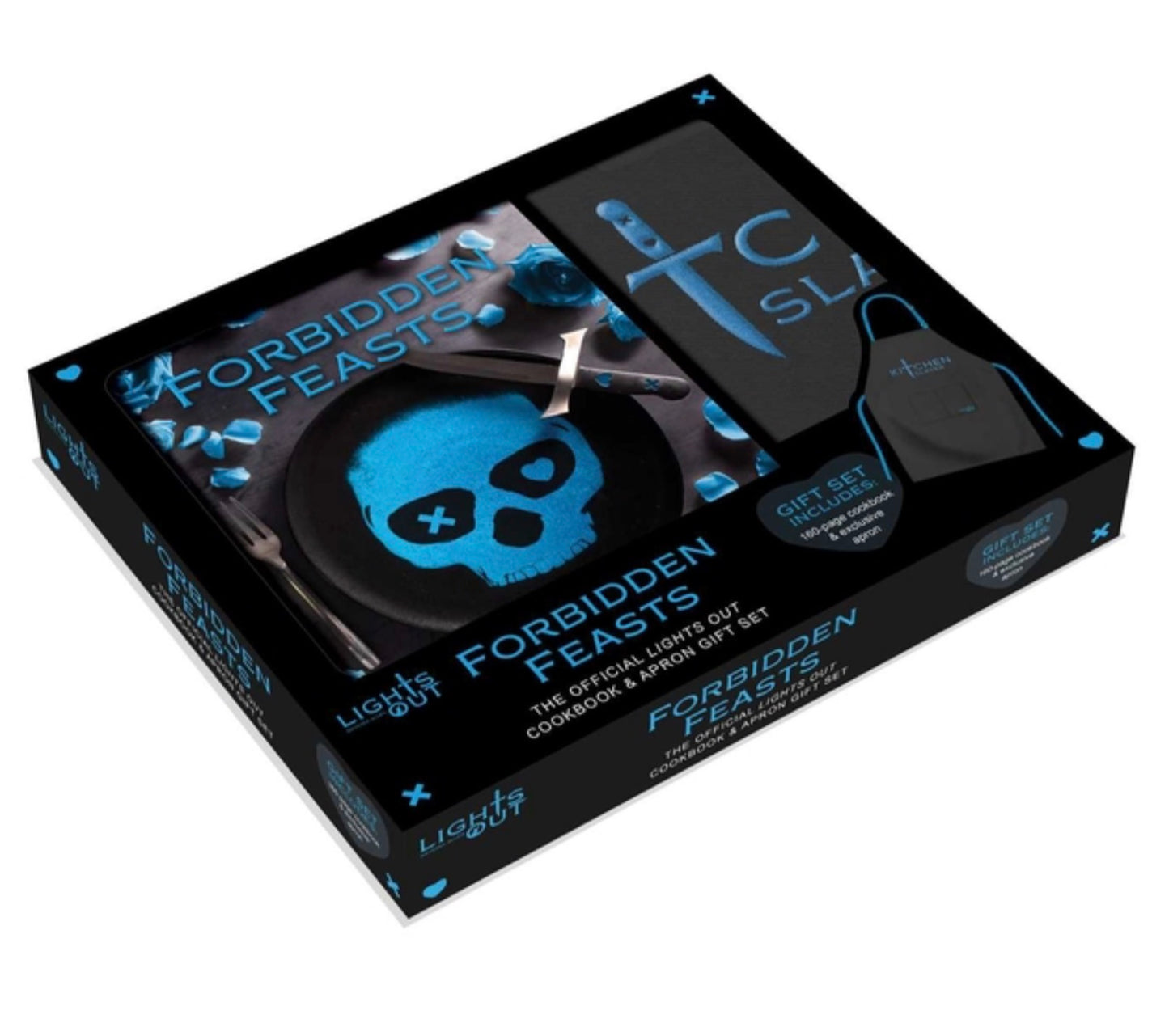 Forbidden Feasts: The Official Lights Out Cookbook and Apron Gift Set: By Navessa Allen