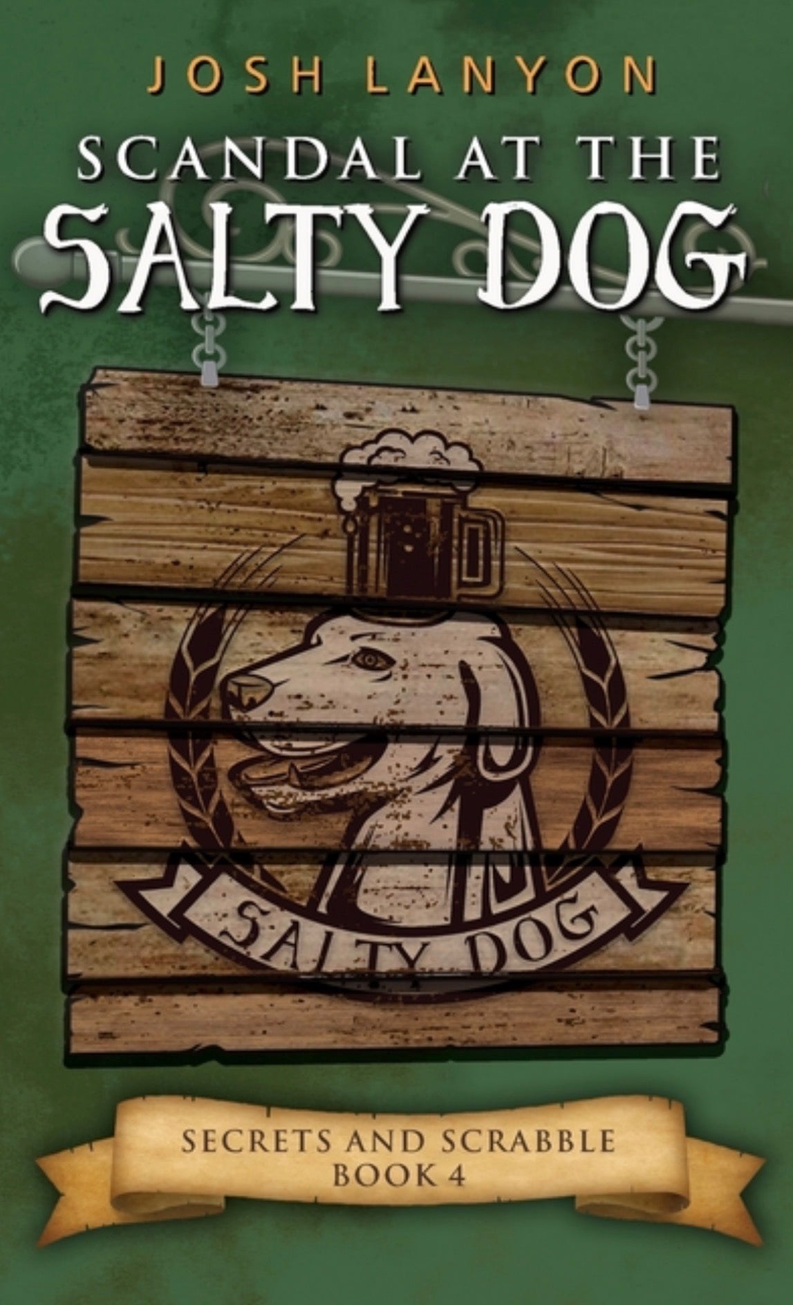 Scandal at the Salty Dog: An M/M Cozy Mystery (Secrets and Scrabble #4)