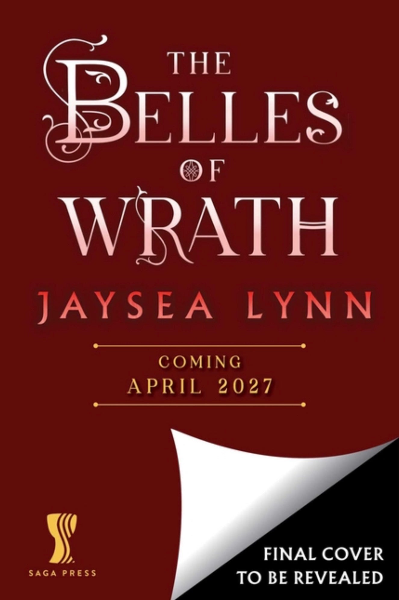 The Belles of Wrath (Hell's Belles #2) PRE-ORDER 4/6/27