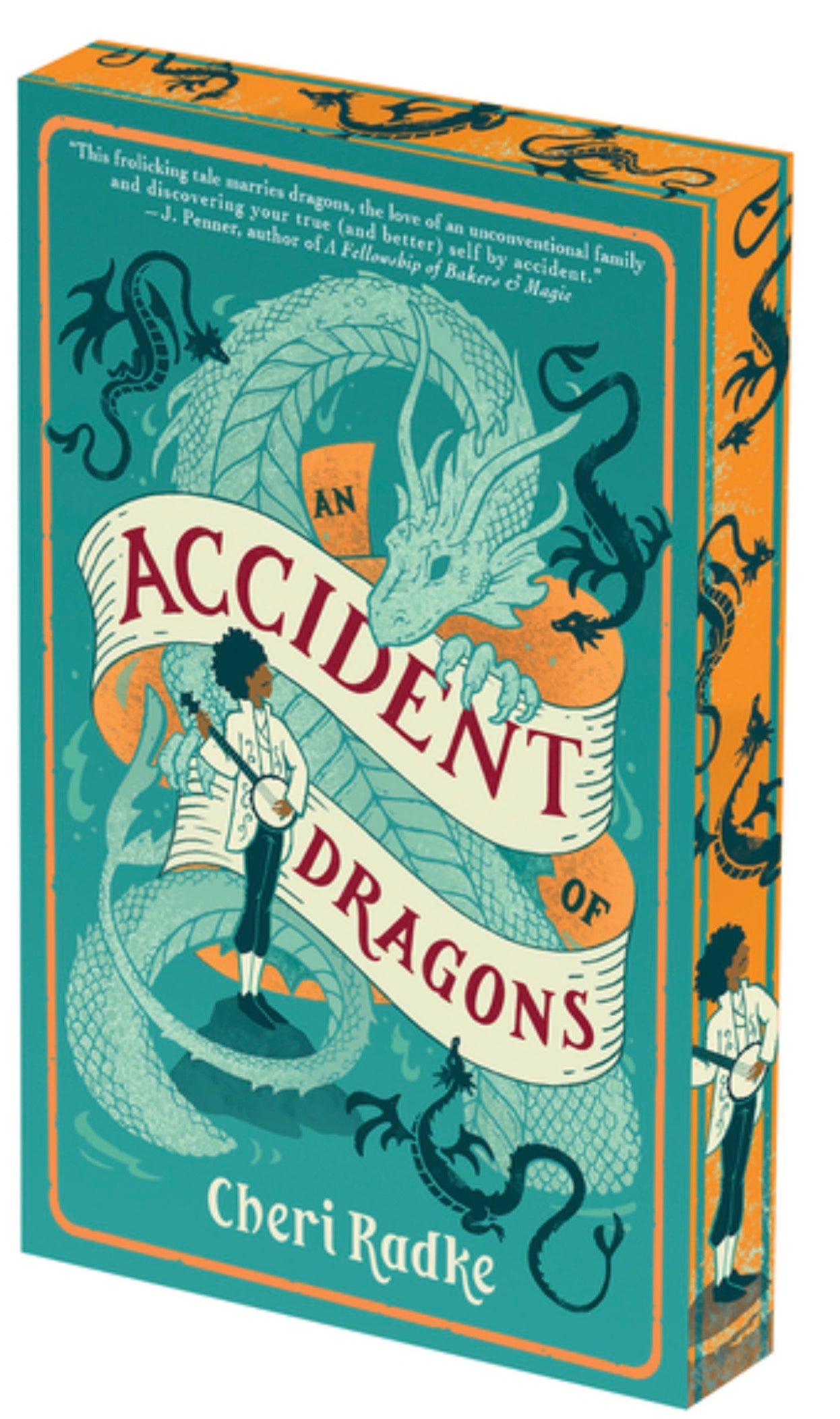 An Accident of Dragons: Deluxe Stenciled Edges