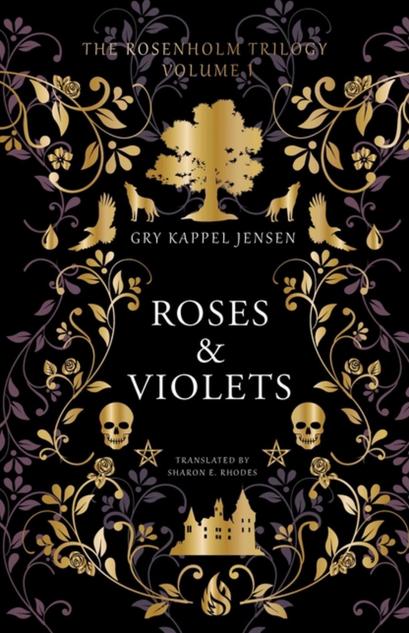 Roses & Violets: A YA Dark Academia Paranormal Mystery at Rosenholm Academy, a Haunted Nordic Boarding School of Shamanic Trials, Vengeful Spirits, an (The Rosenholm Trilogy #1)