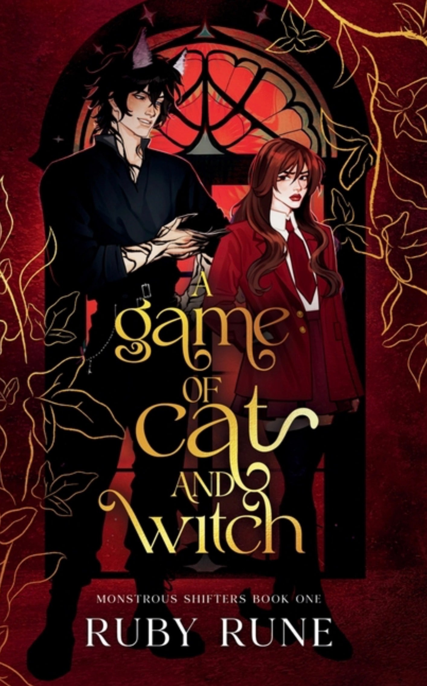 A Game of Cat and Witch: A Spicy Witch & Shifter Paranormal Academy Romance (Monstrous Shifters #1)