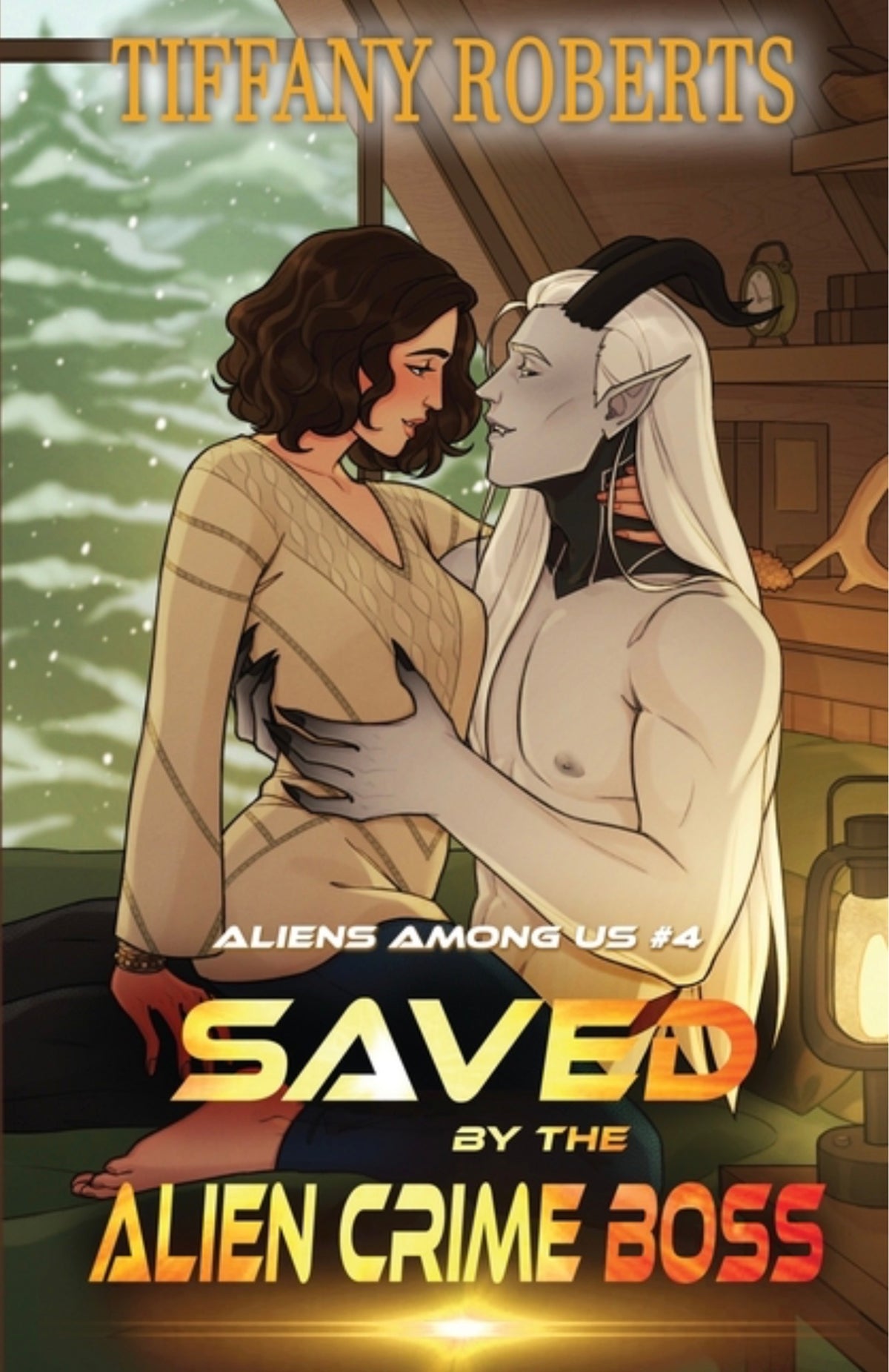 Saved by the Alien Crime Boss (Aliens Among Us #4)