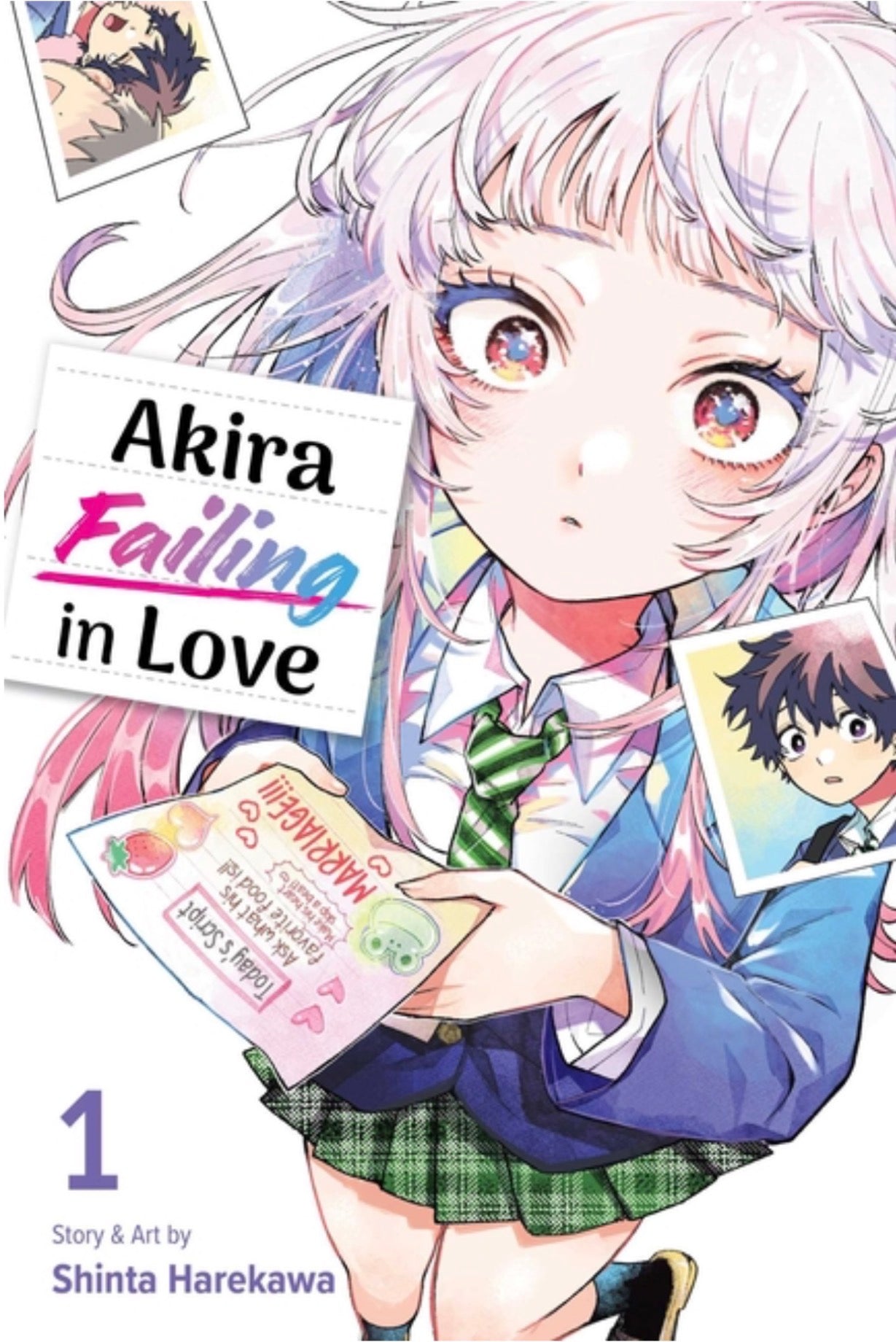 Akira Failing in Love, Vol. 1 (Akira Failing in Love #1)