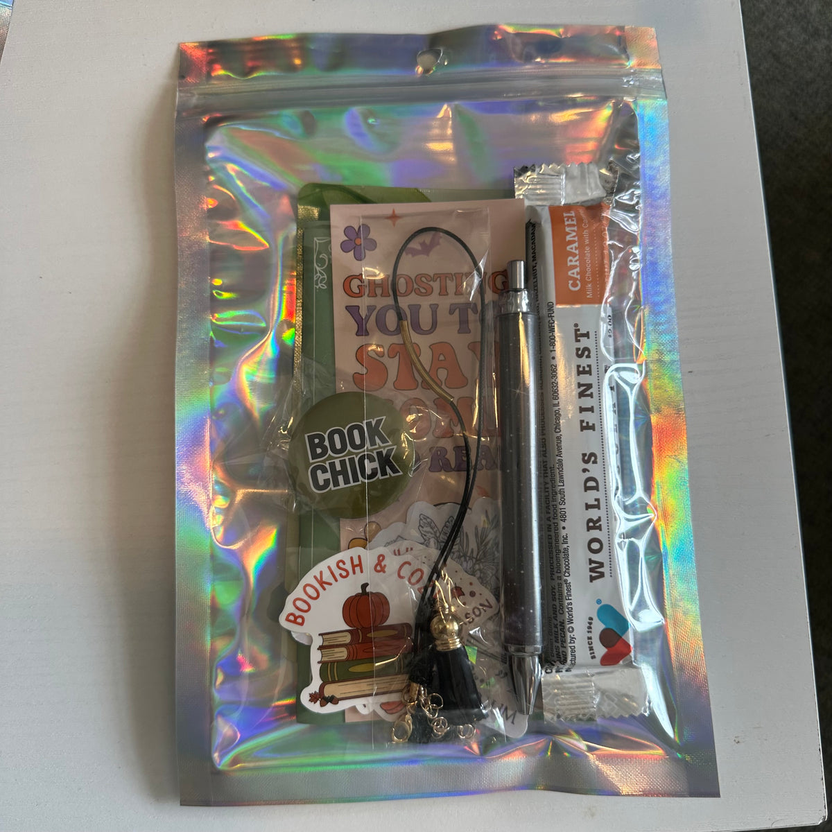 Everything but the book!