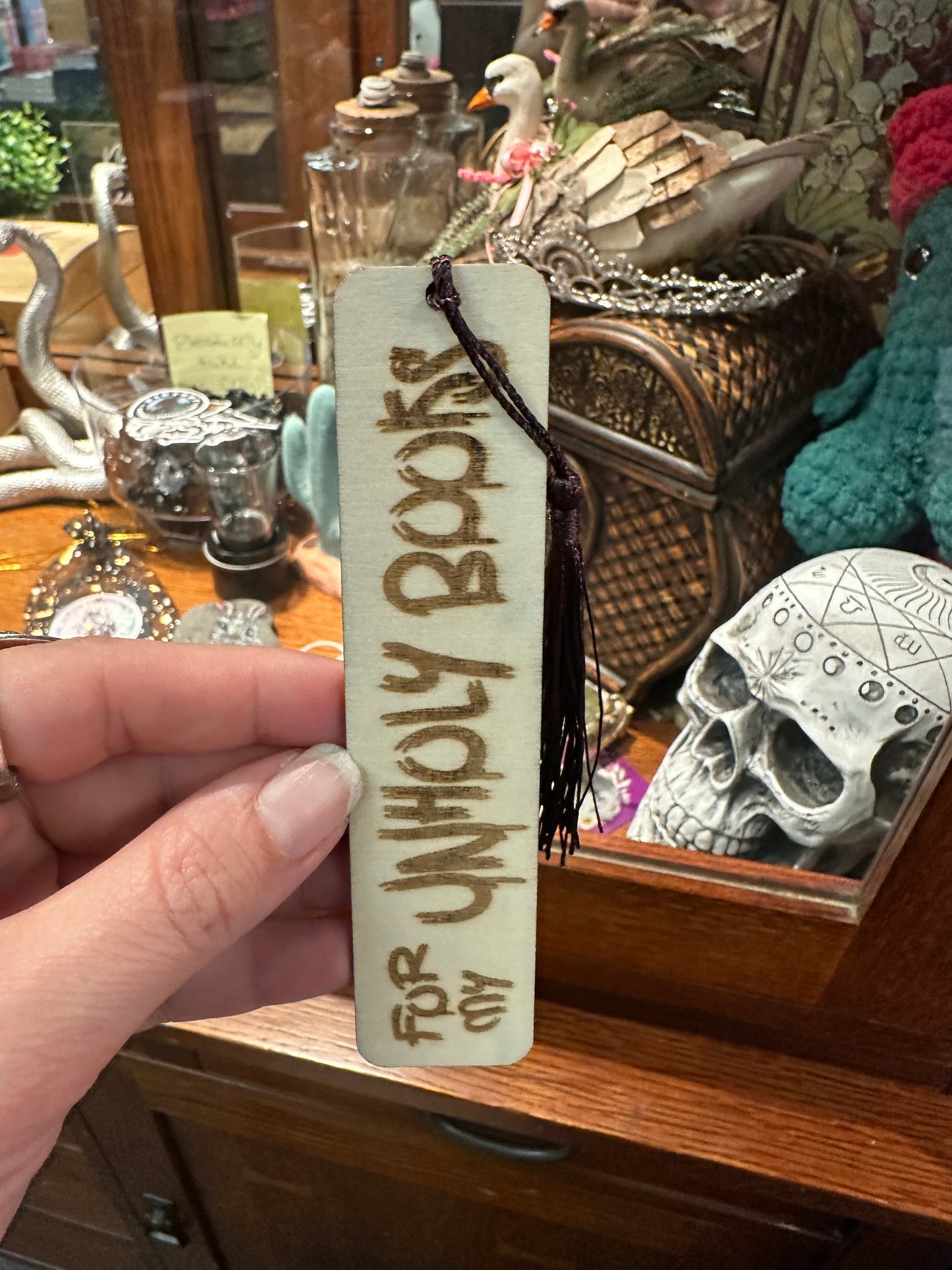 Wood bookmark - howling river crafts