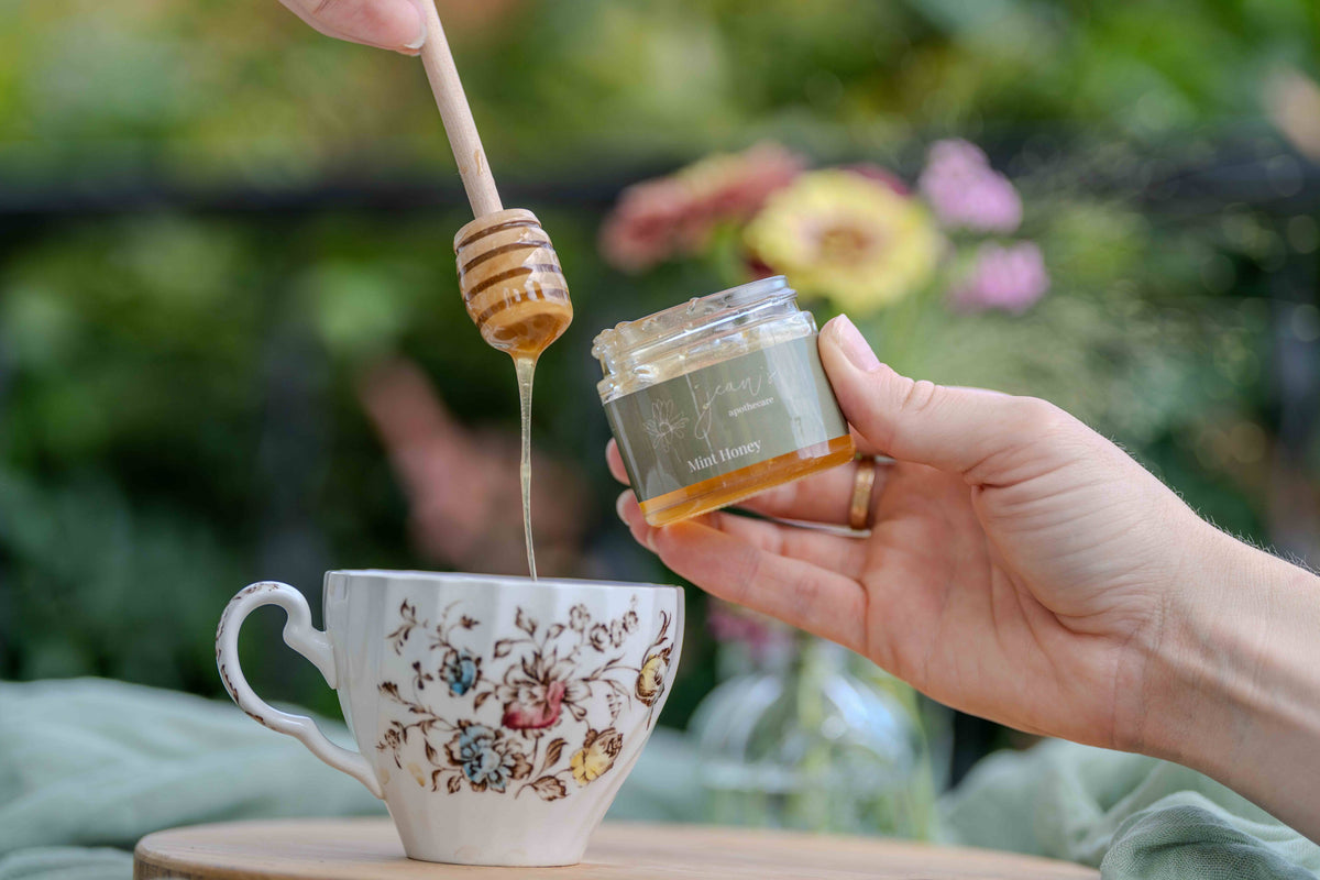 Mint Honey | Tea, Coffee, Charcuterie | Virginia Honey