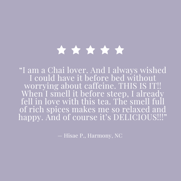 Sweater Weather Herbal Chai | Caffeine-Free Spiced Rooibos