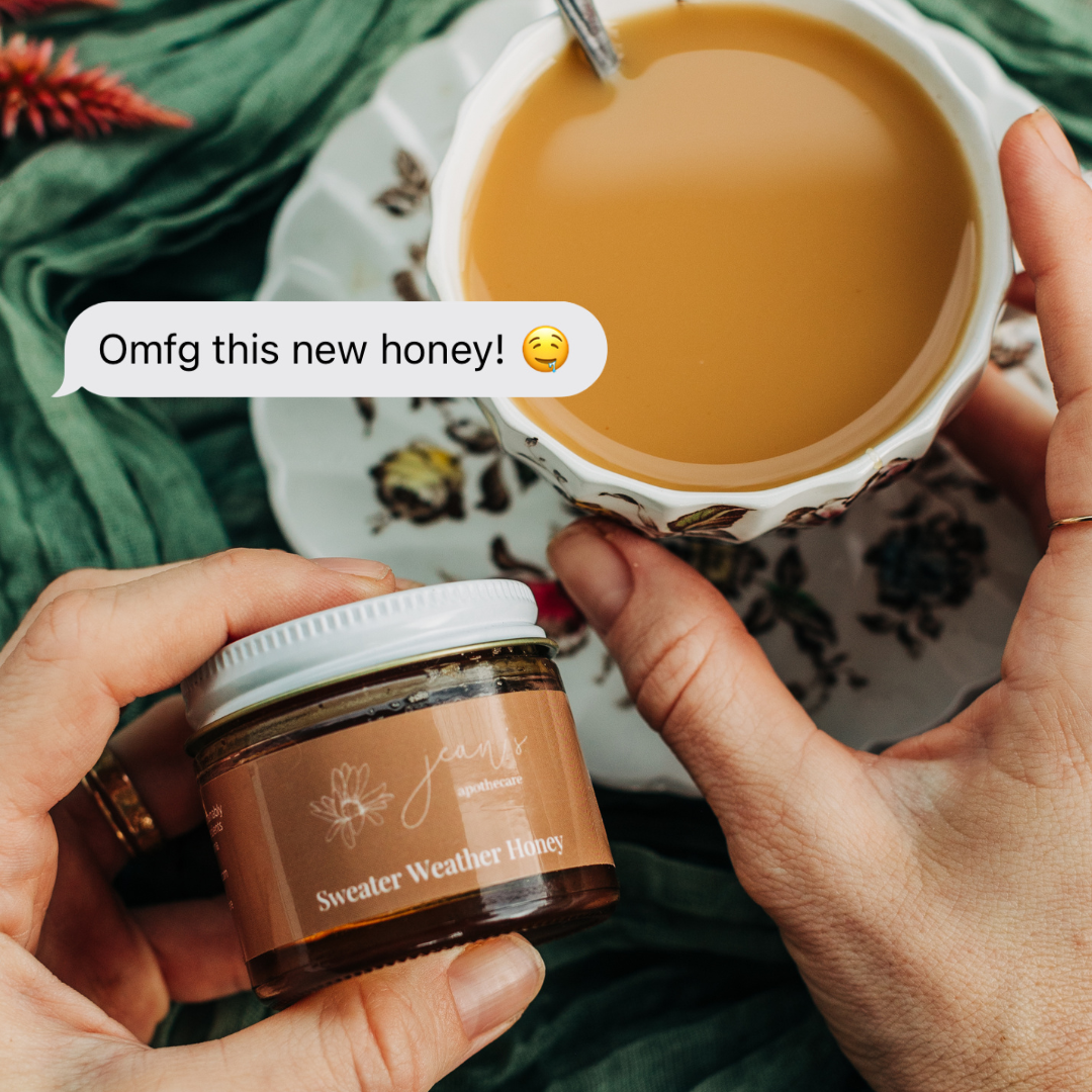 Sweater Weather Honey | Chai-Spiced Honey for Cozy Fall