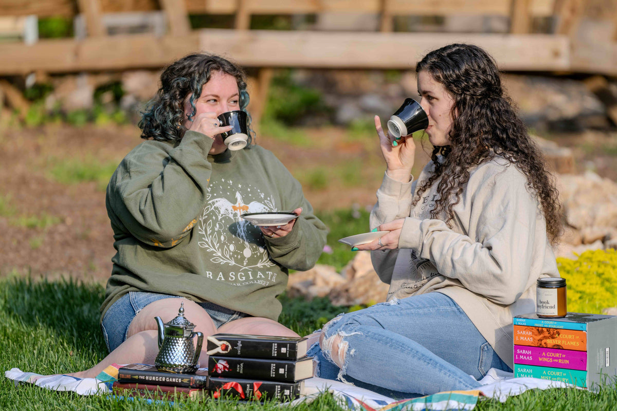Cursed & Caffeinated | Green Tea for Fantasy & Romance Books