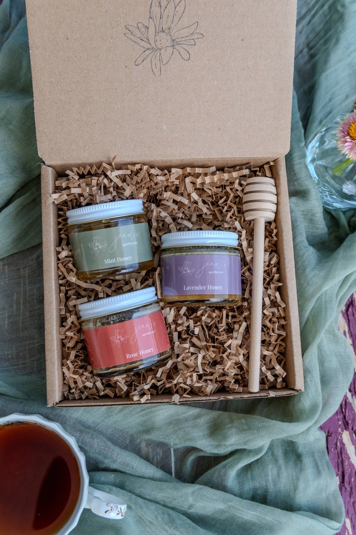 Rose Honey | Coffee, Teas, Charcuterie Board & Baking