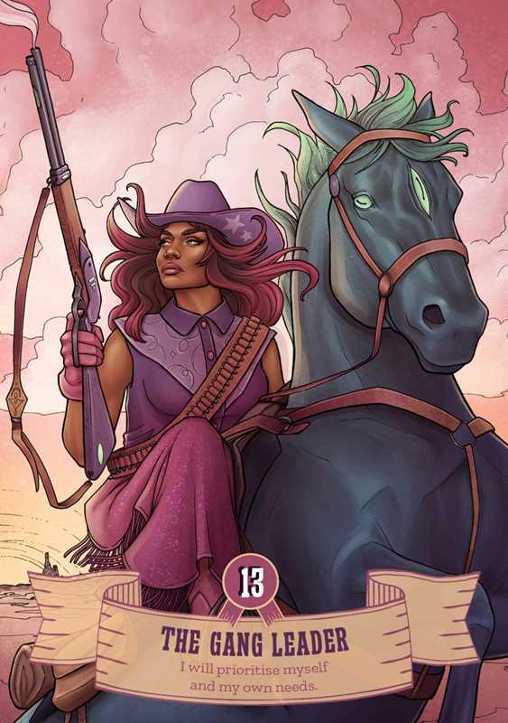 Cowgirls and Aliens Oracle by Ellie  Grant: Flashcards; 120 pages / English