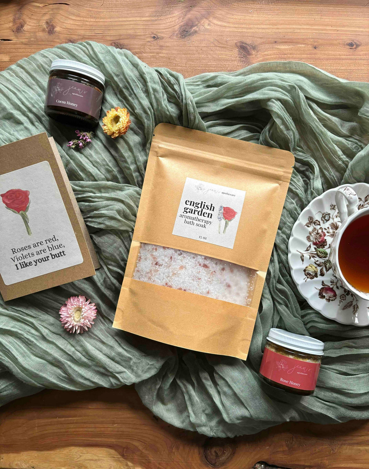 Rose Honey | Coffee, Teas, Charcuterie Board & Baking