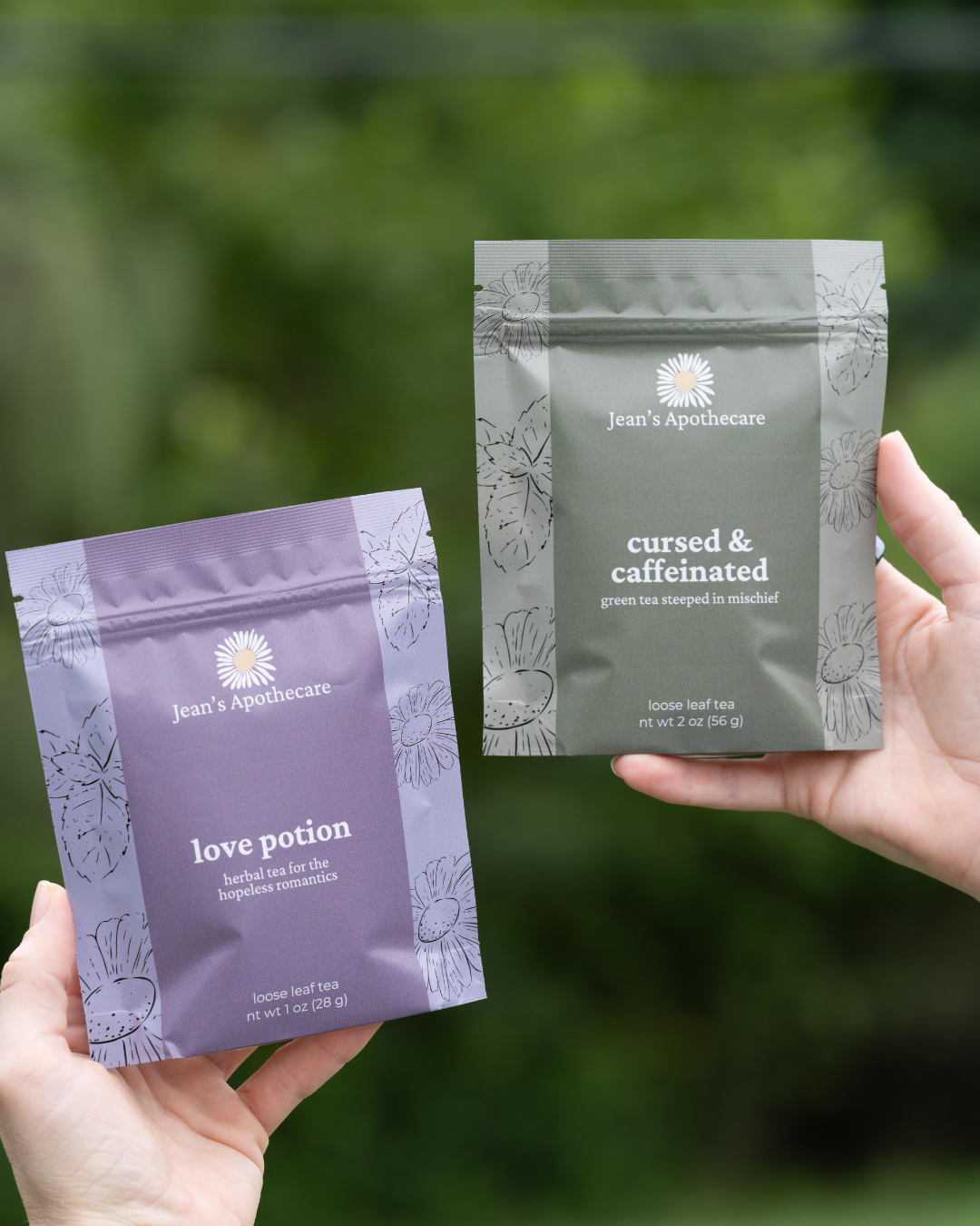 Cursed & Caffeinated | Green Tea for Fantasy & Romance Books