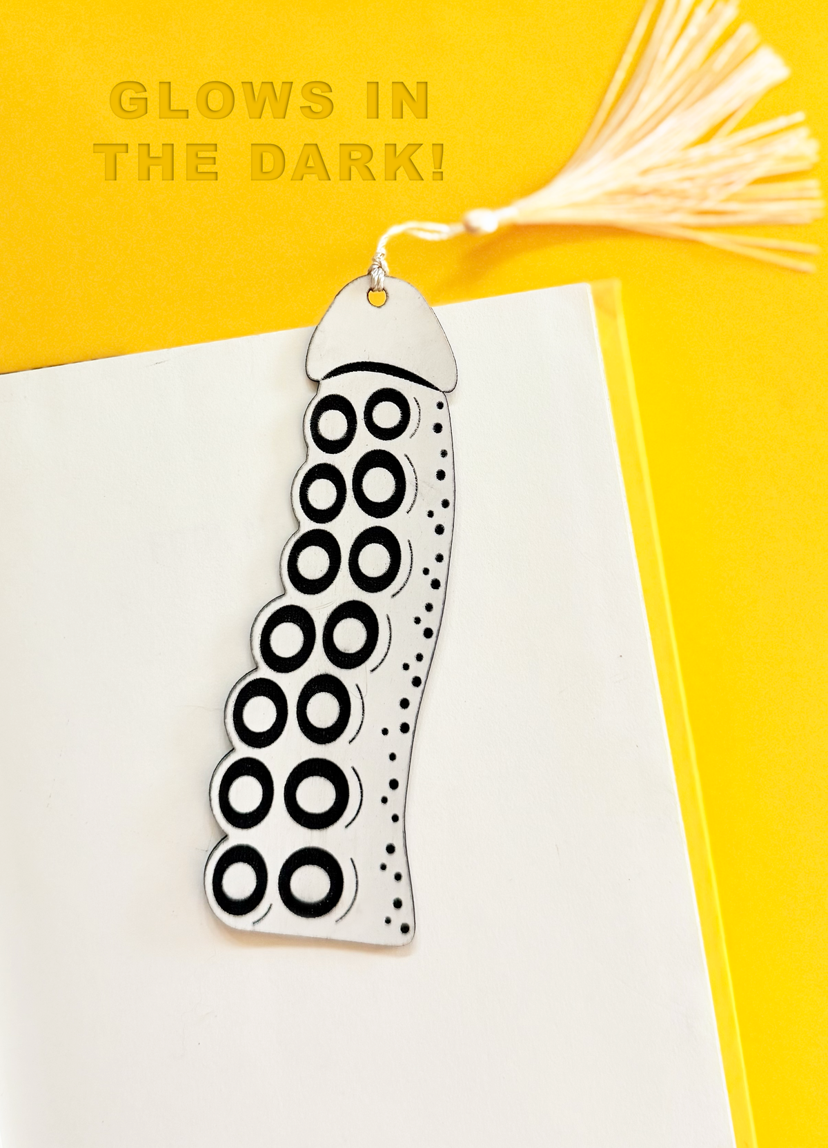 Tentacle Cockmark Bookmark: Teal