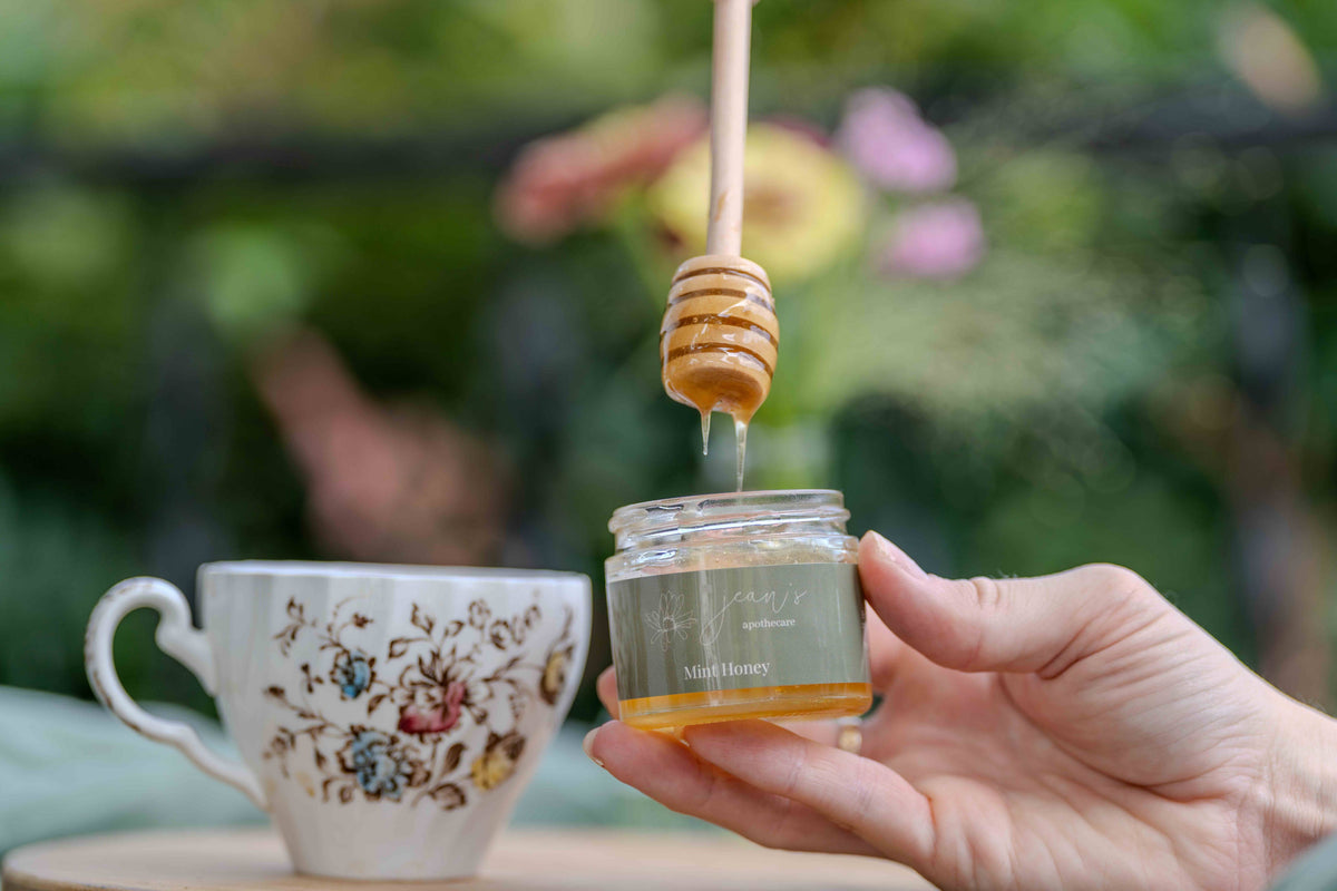 Mint Honey | Tea, Coffee, Charcuterie | Virginia Honey