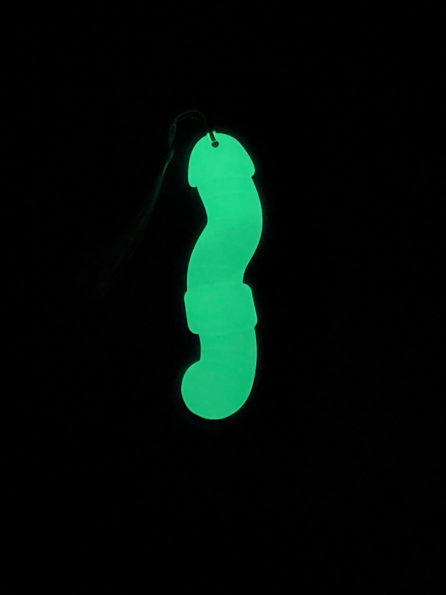 Glow Worm Cockmark Bookmark