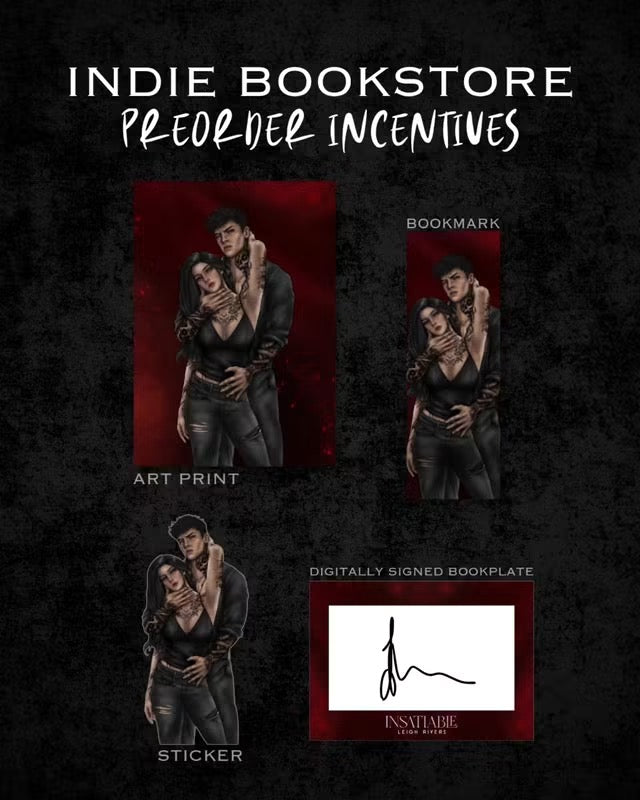Insatiable: Edge of Darkness, Book 1
- re-release PREORDER 8/11/26