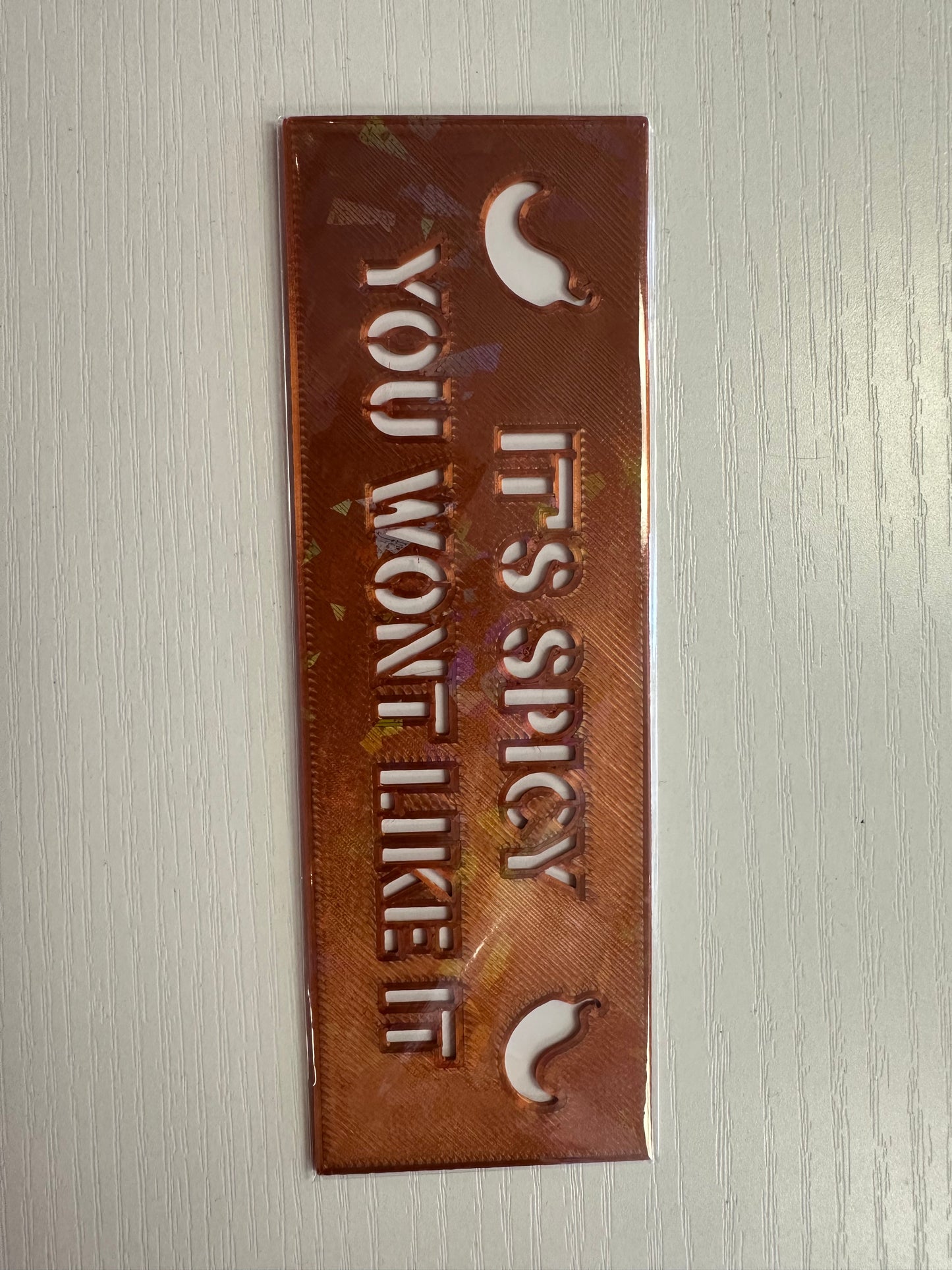 "It’s Spicy" Bookmark