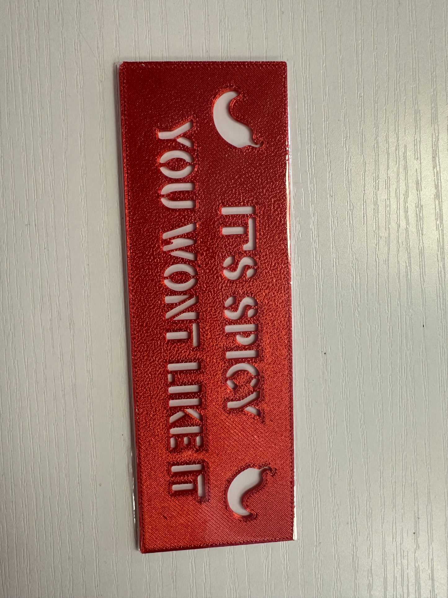 "It’s Spicy" Bookmark