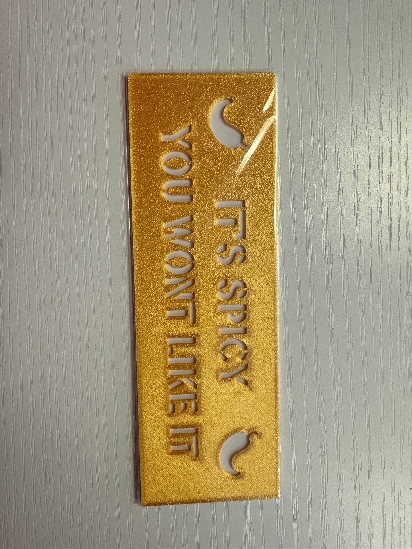 "It’s Spicy" Bookmark