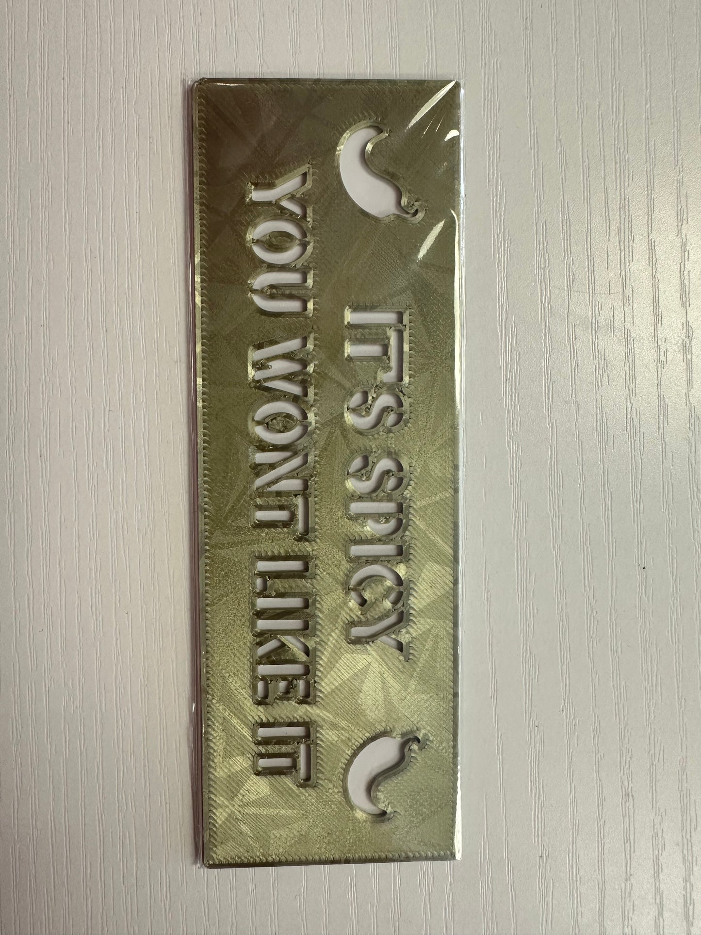 "It’s Spicy" Bookmark