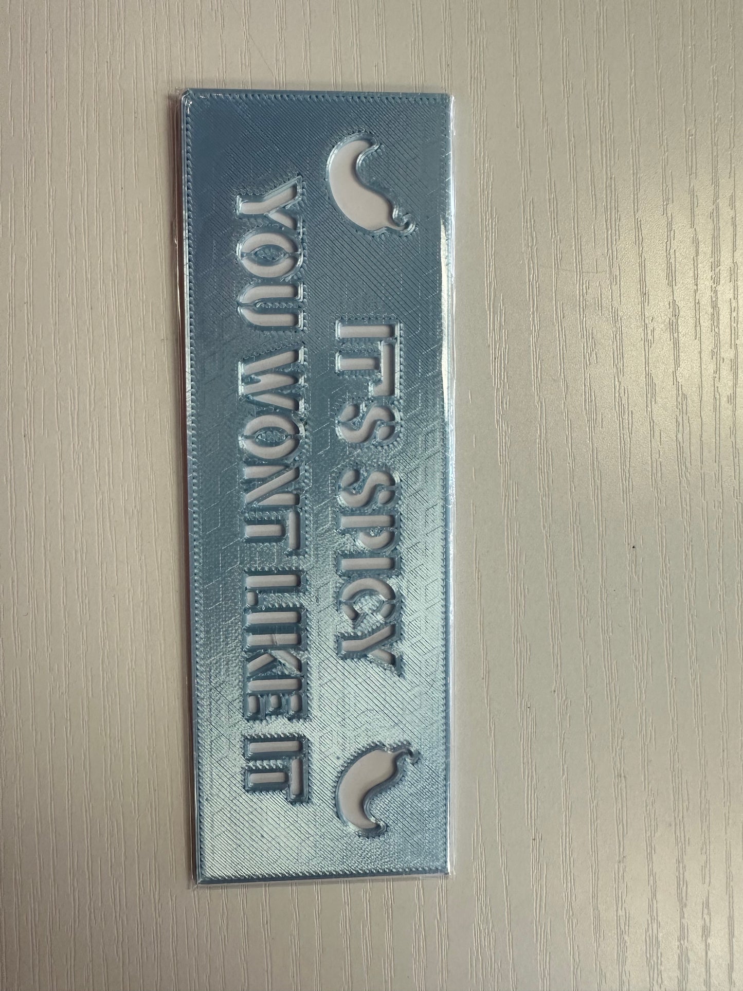 "It’s Spicy" Bookmark