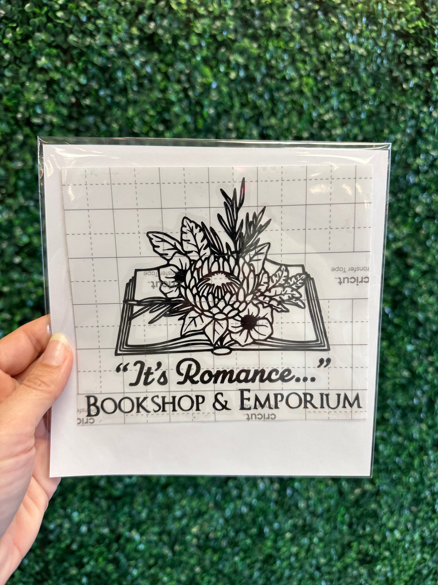 6"x6" - "It’s Romance” logo Car Decal