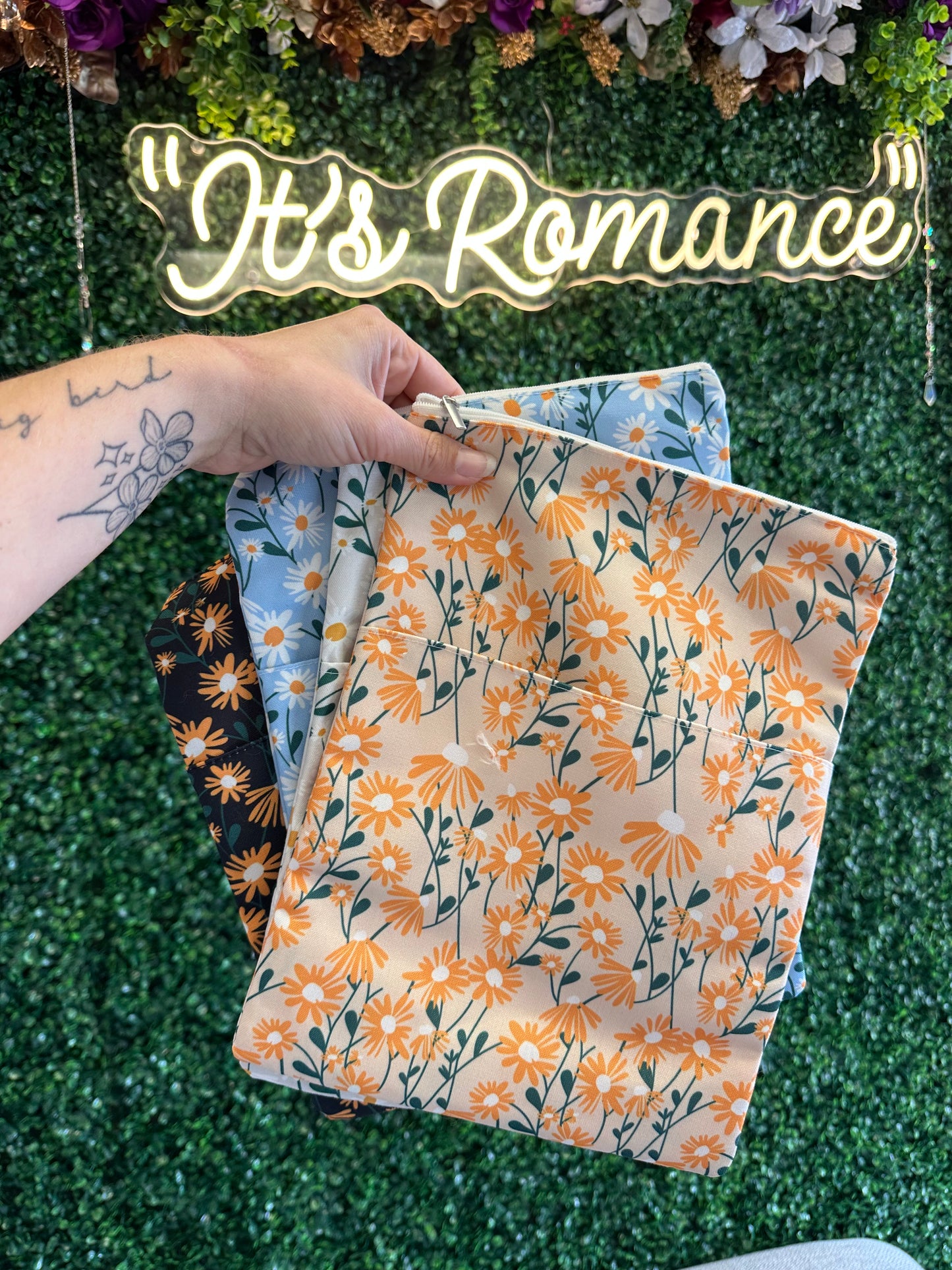 Book Sleeve - Flowers