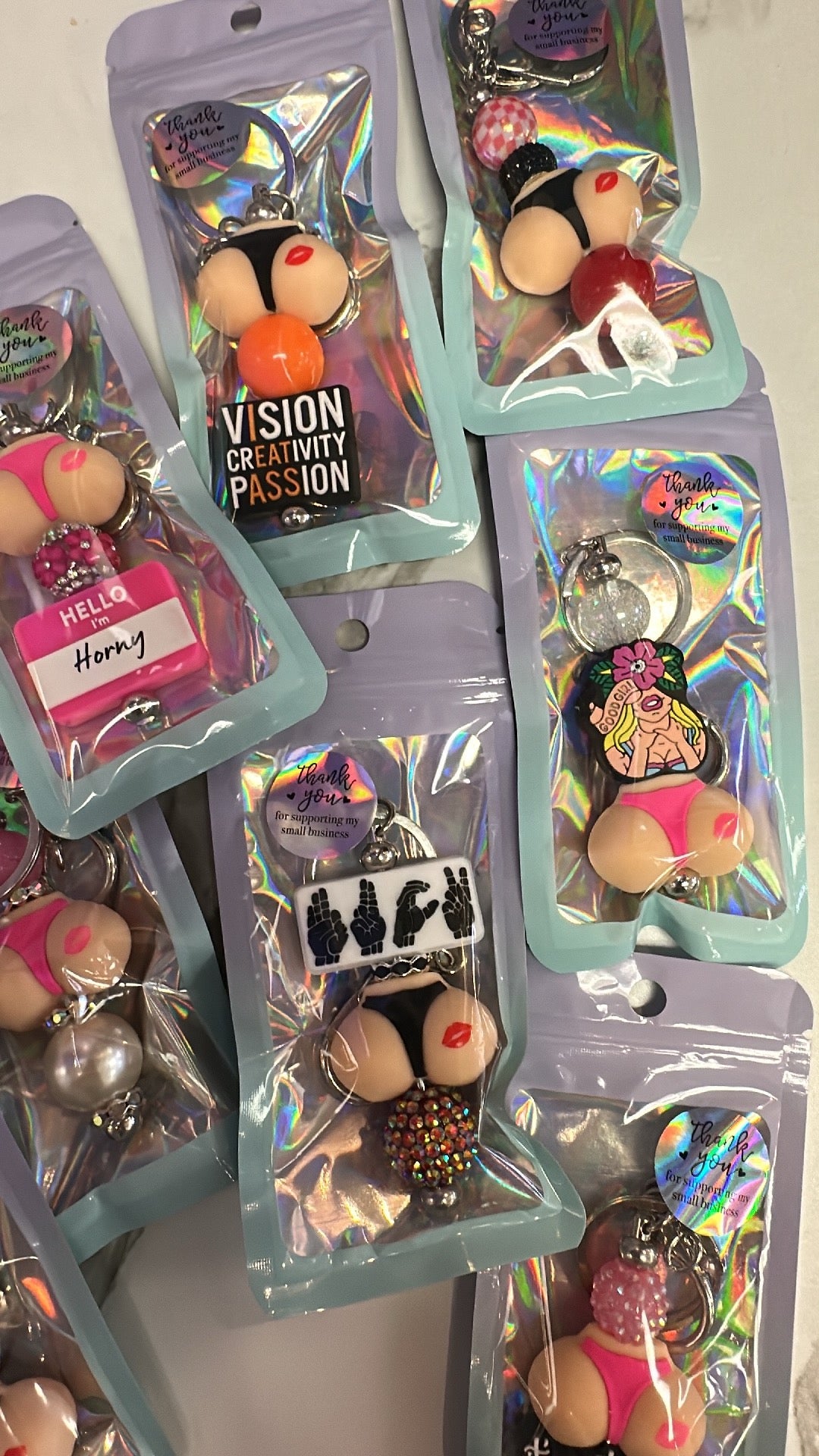 The Booty Keychain