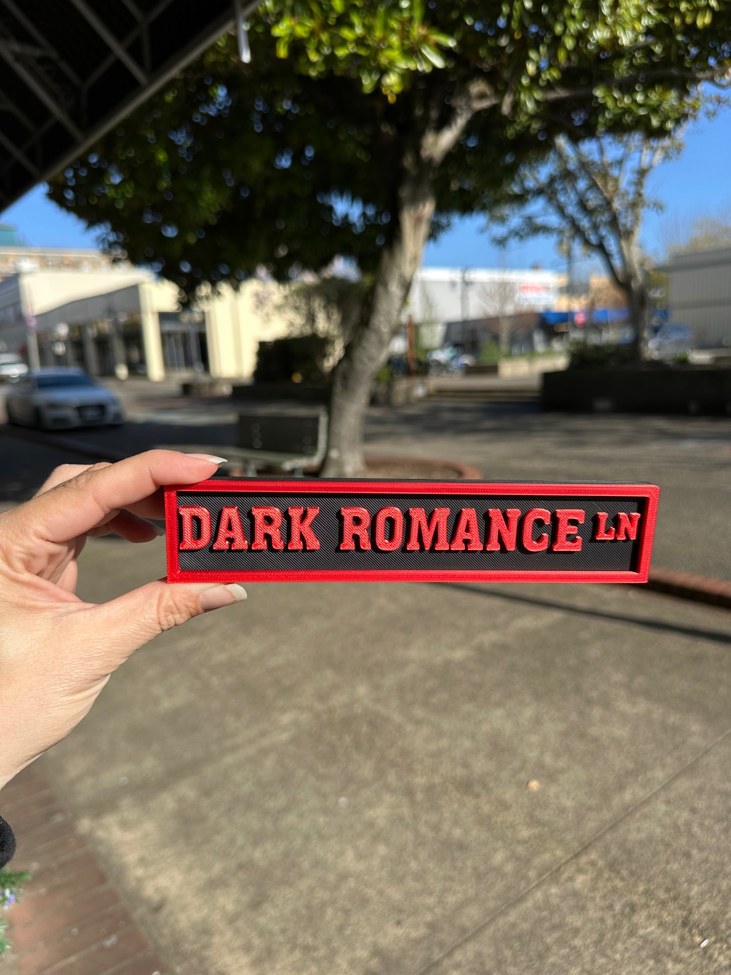 3D Printed Street Sign