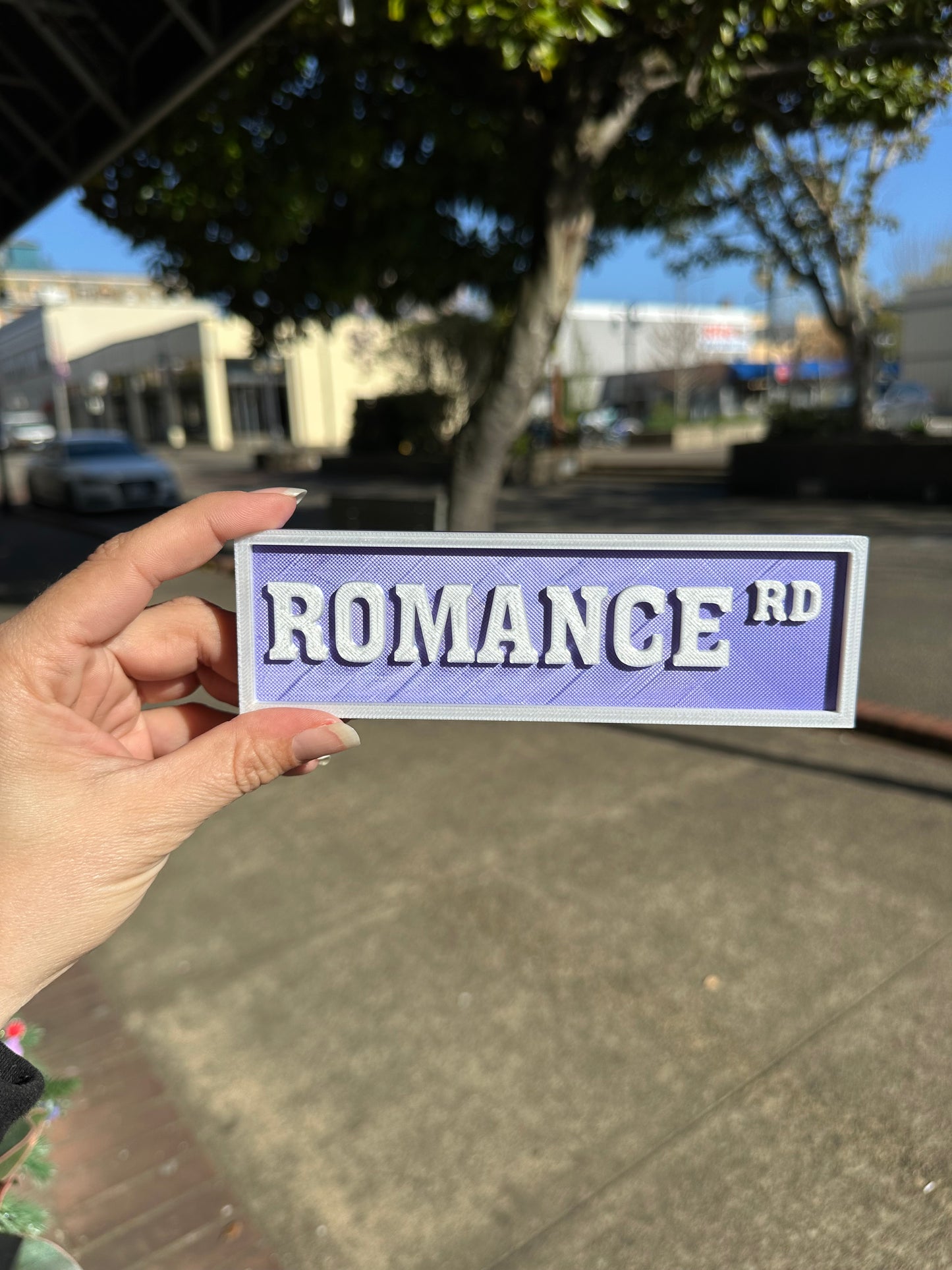 3D Printed Street Sign