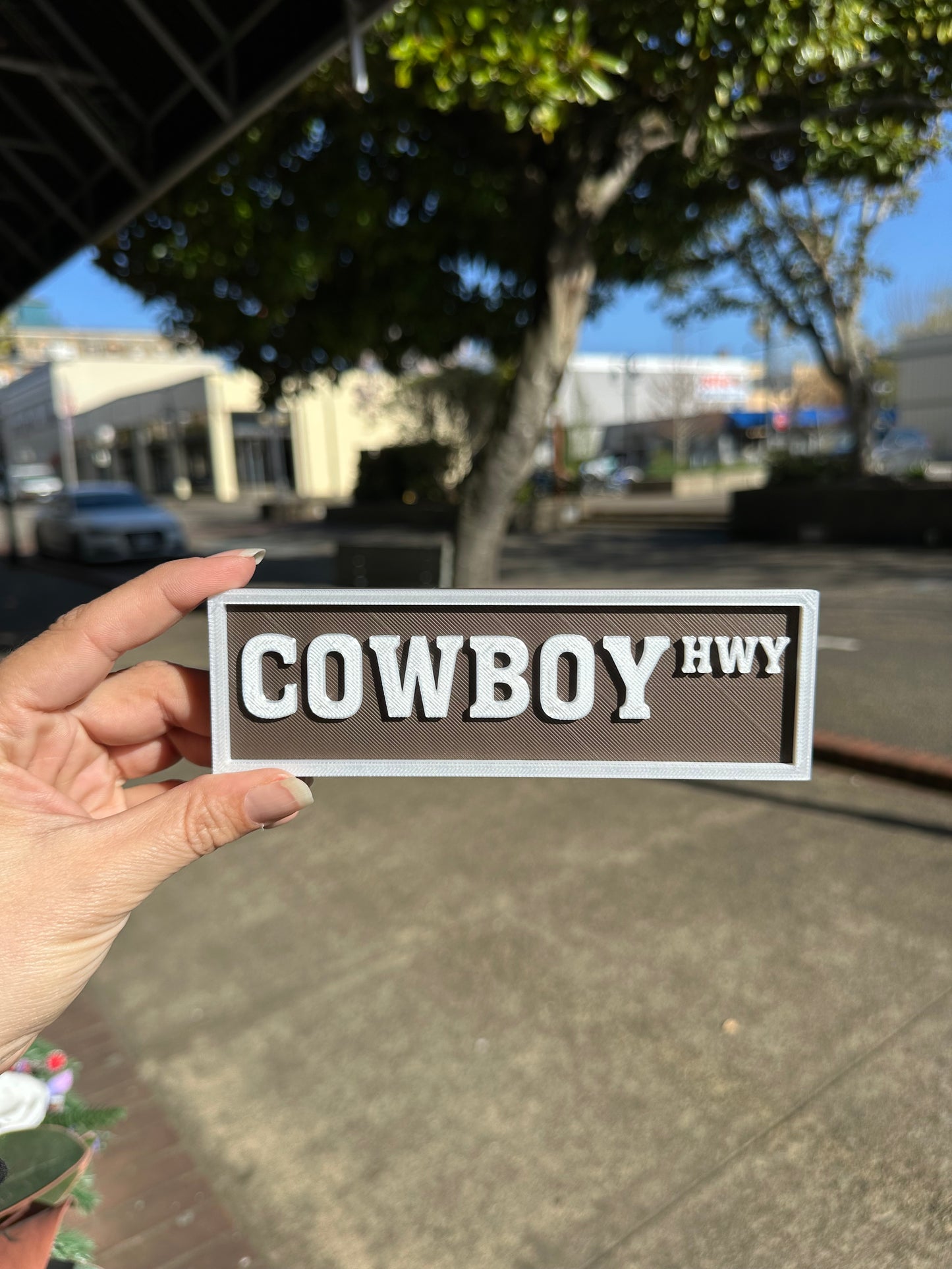 3D Printed Street Sign