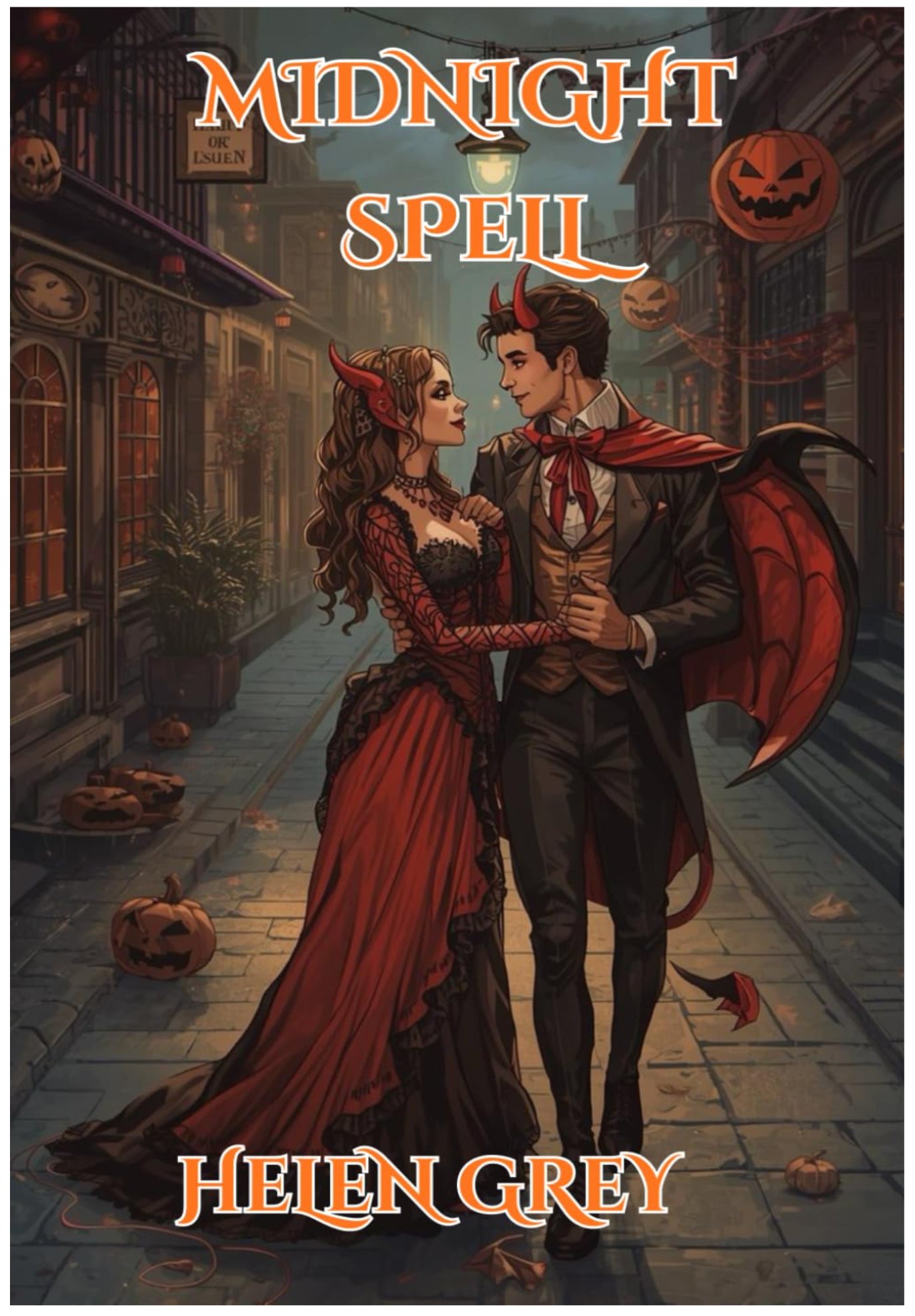 Midnight Spell: An Erotic Dark Romance And Supernatural Fantasy Novel With Demons And Spicy Set On Halloween