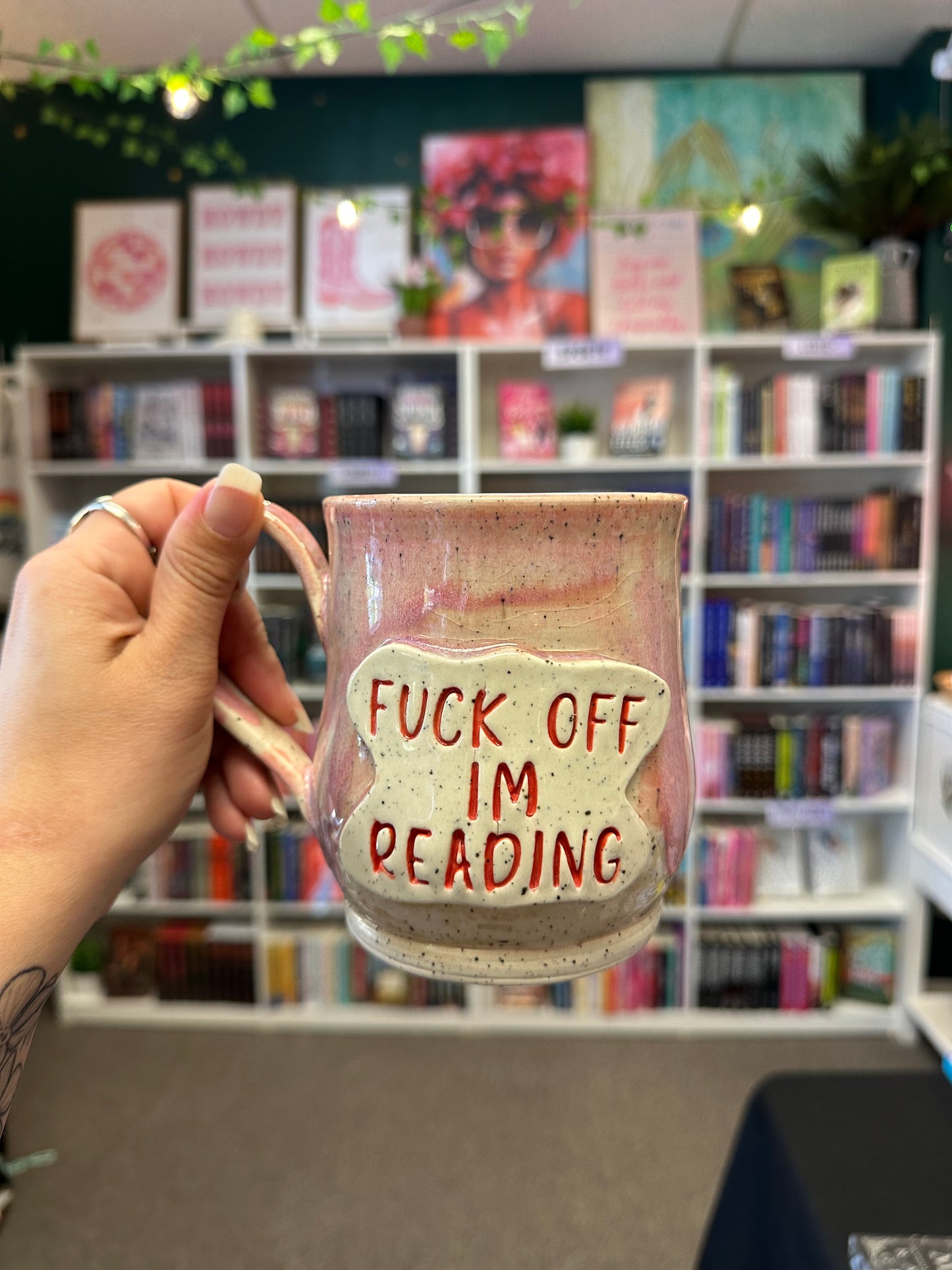 Fuck off Im Reading Mug