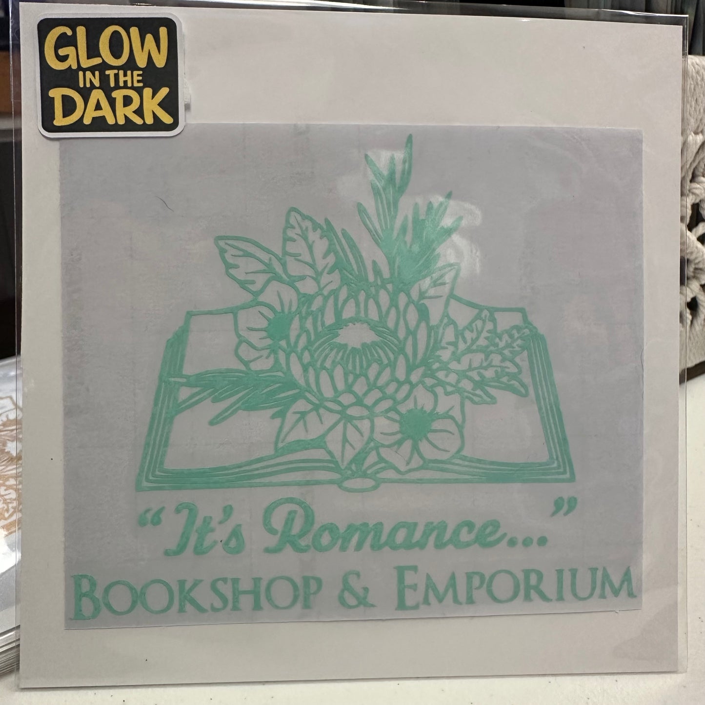 6"x6" - "It’s Romance” logo Car Decal