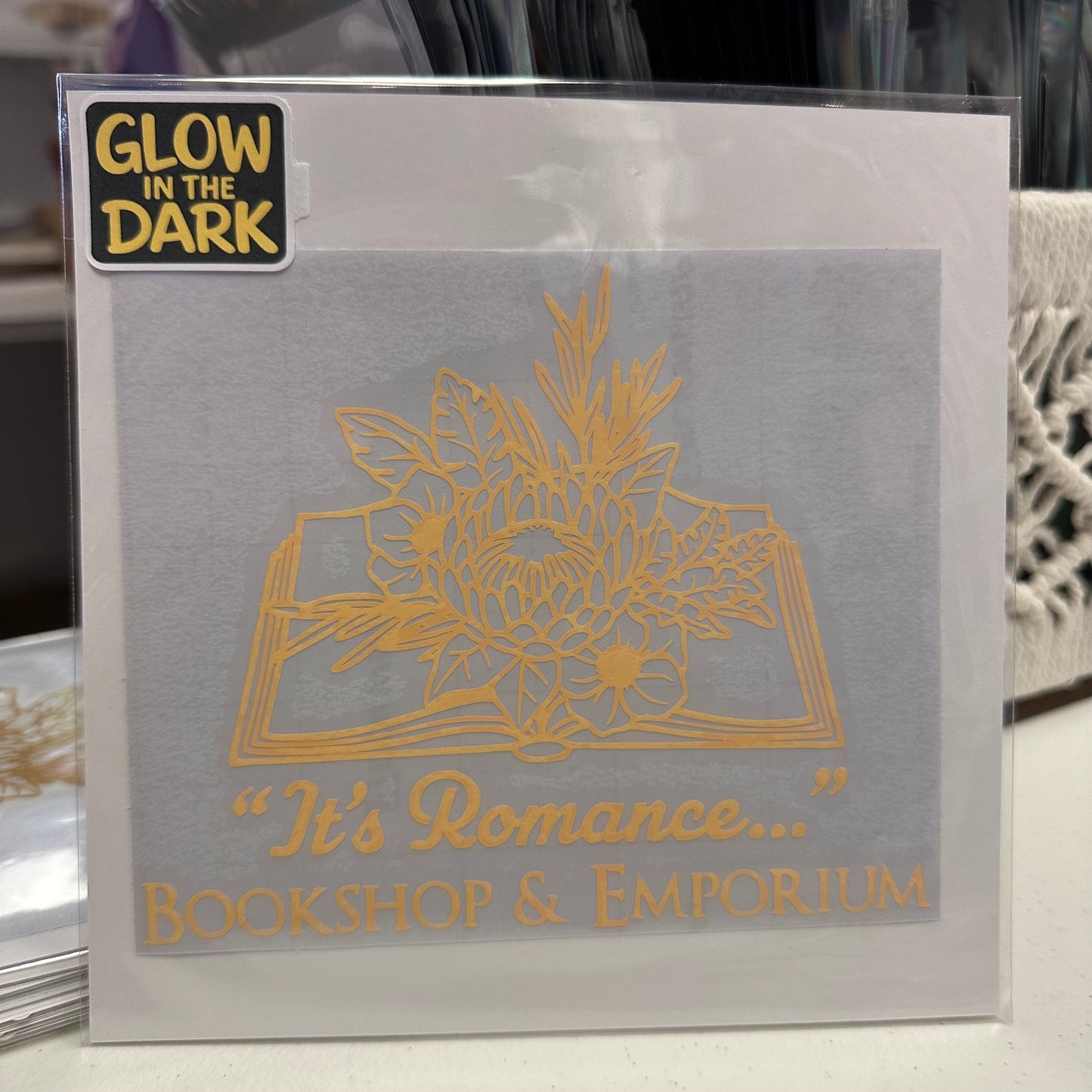 6"x6" - "It’s Romance” logo Car Decal
