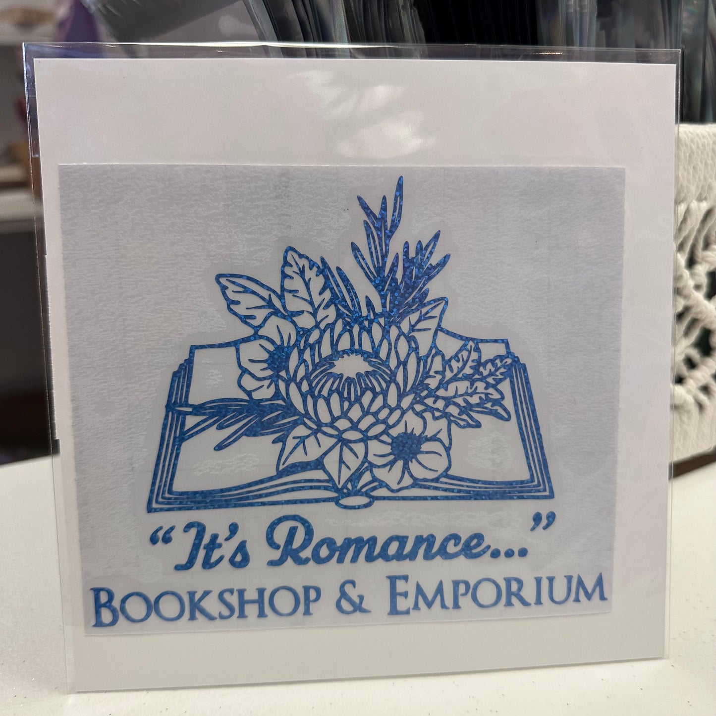 6"x6" - "It’s Romance” logo Car Decal