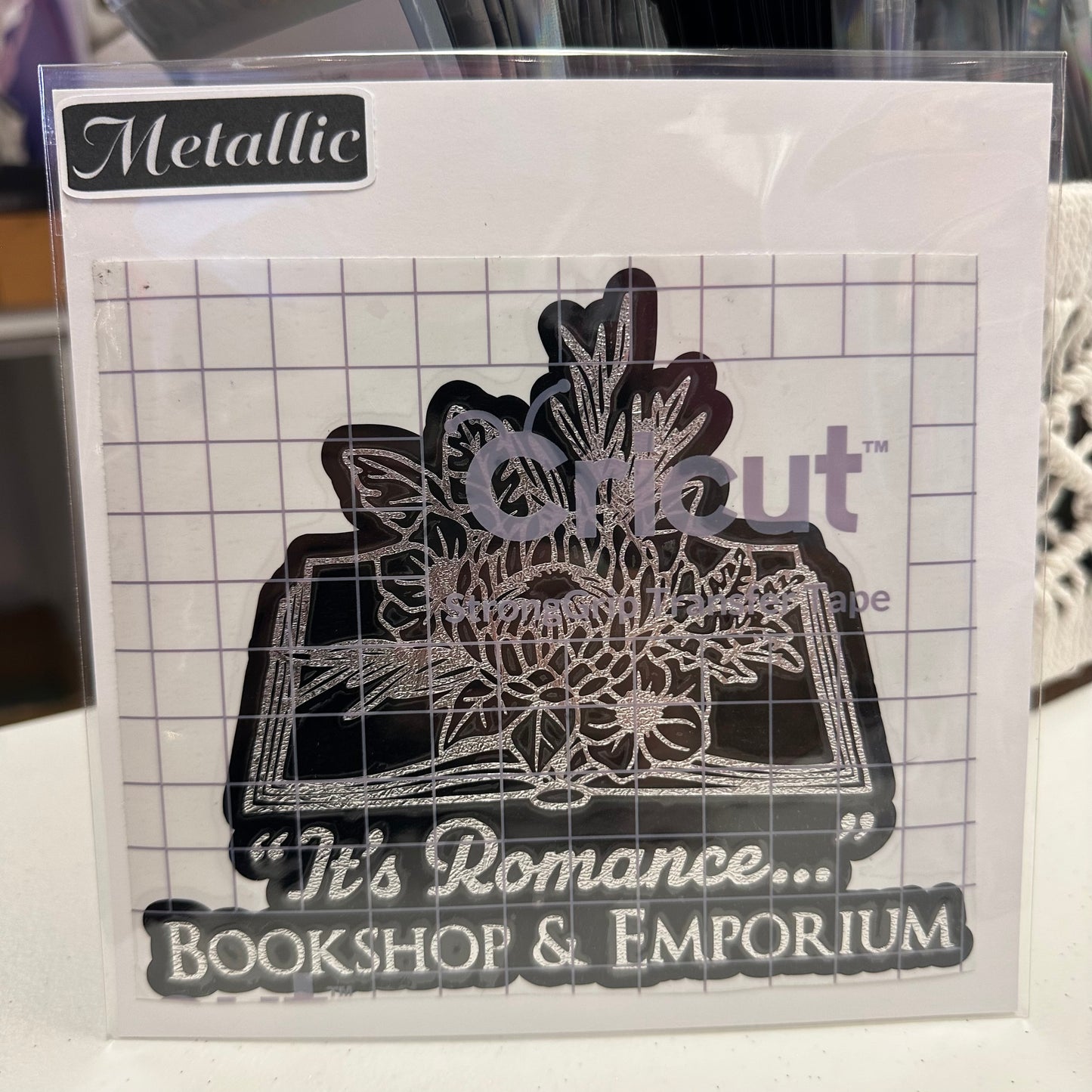 6"x6" - "It’s Romance” logo Car Decal