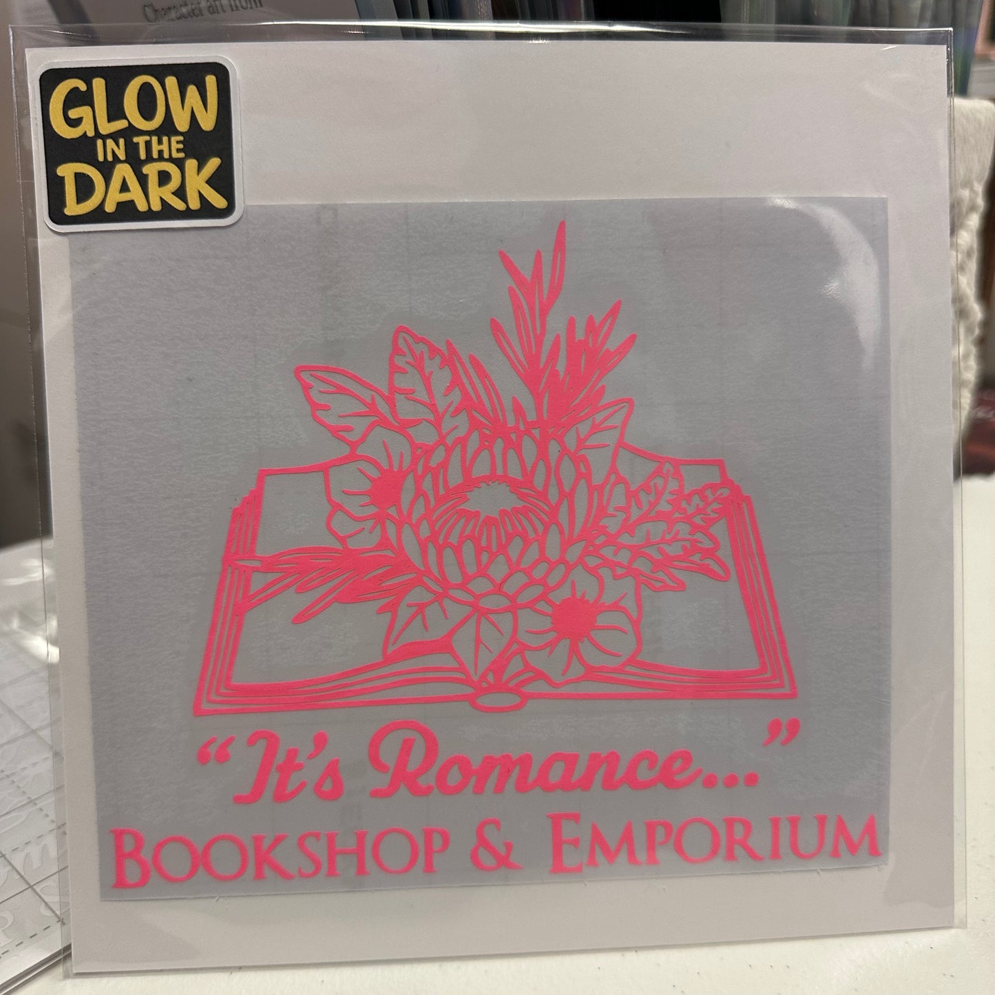 6"x6" - "It’s Romance” logo Car Decal