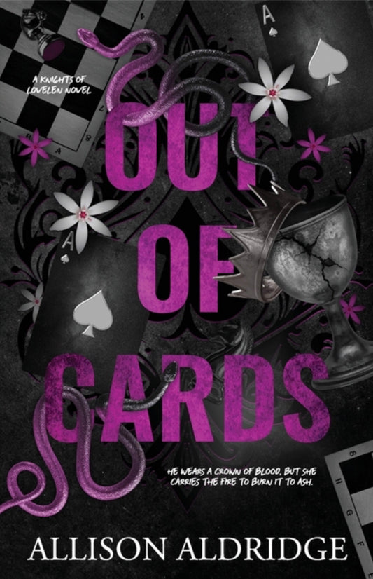 Out of Cards: A Dark Enemies to Lovers MC Romance (Knights of Lovelen #1)