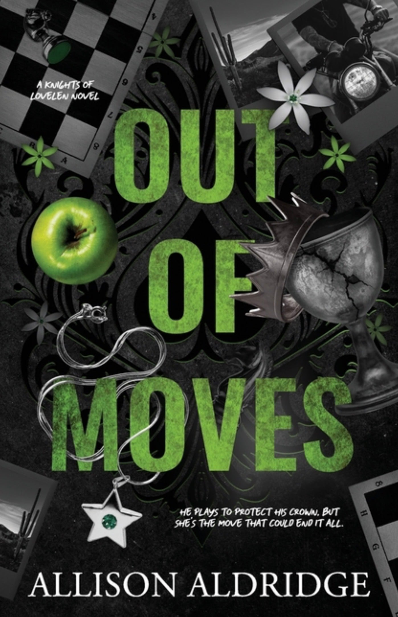 Out of Moves: A Dark Friends To Enemies To Lovers MC Romance (Knights of Lovelen #2)