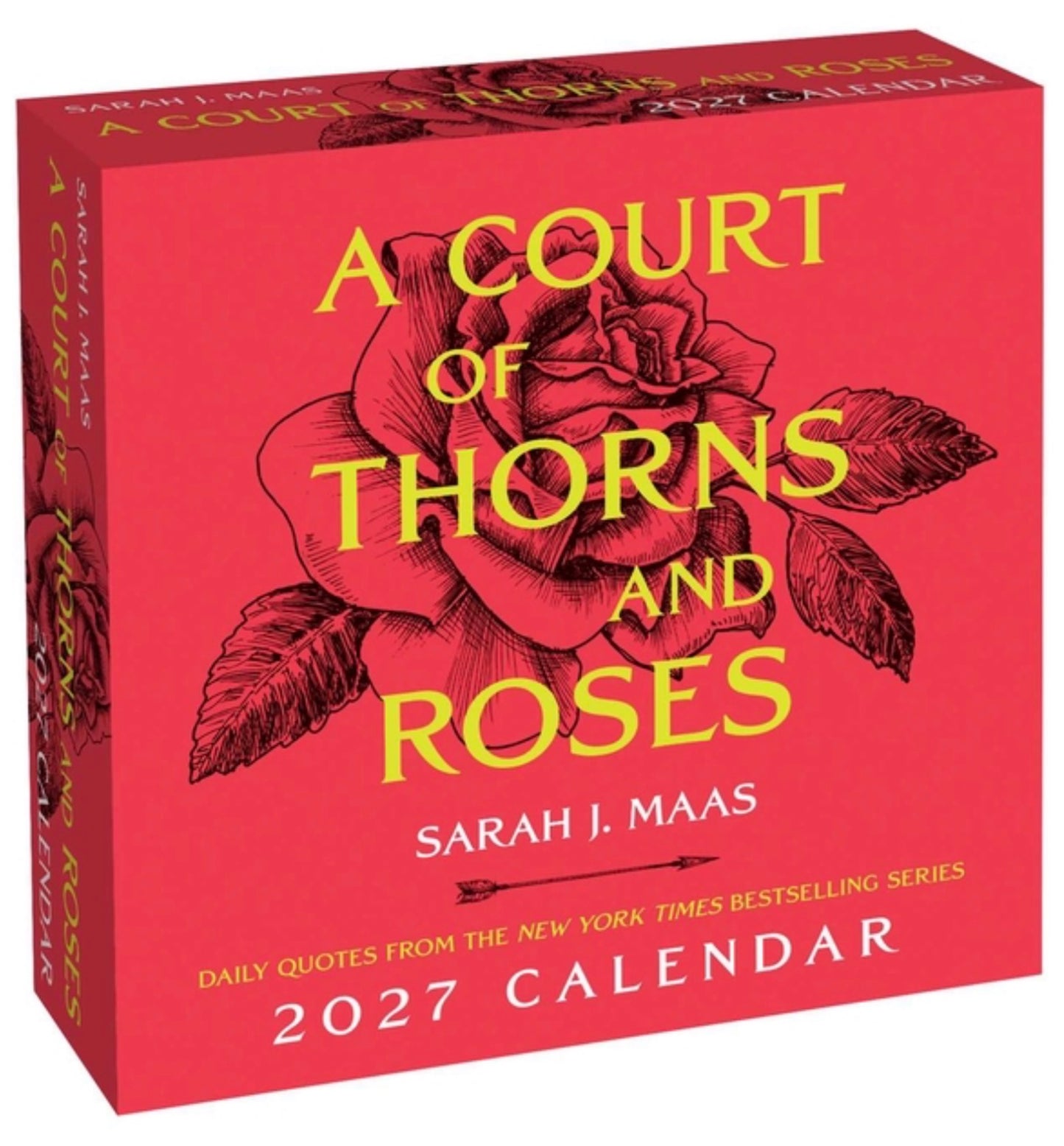 A Court of Thorns and Roses 2027 Day-To-Day Calendar PRE-ORDER 7/28/26