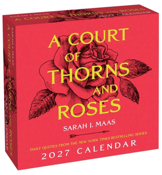A Court of Thorns and Roses 2027 Day-To-Day Calendar PRE-ORDER 7/28/26