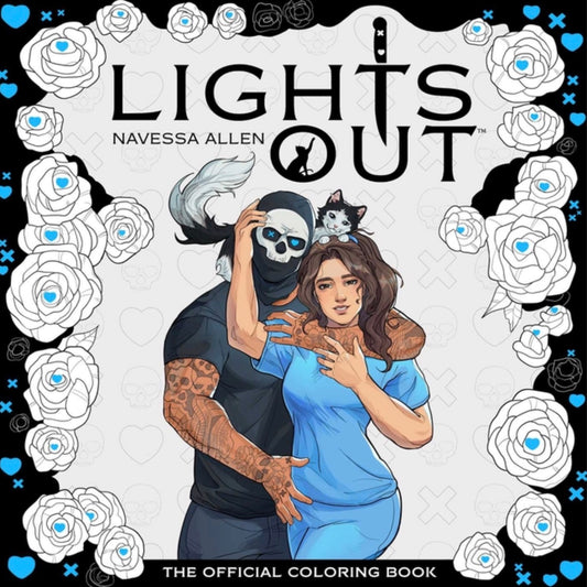 Lights Out: The Official Coloring Book: Page-Turning Scenes (and a Few Cat Cameos) from Navessa Allen's Into Darkness PRE-ORDER 8/4/26