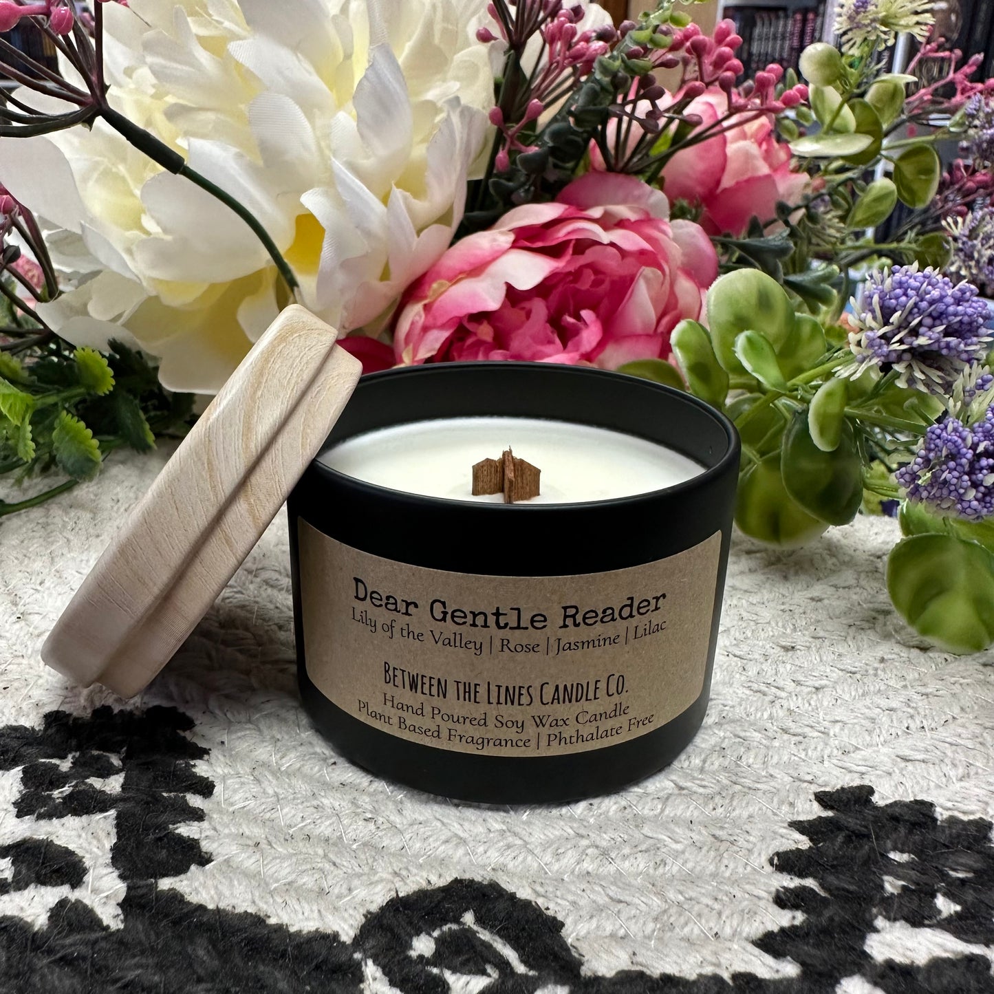 Bookish Candle