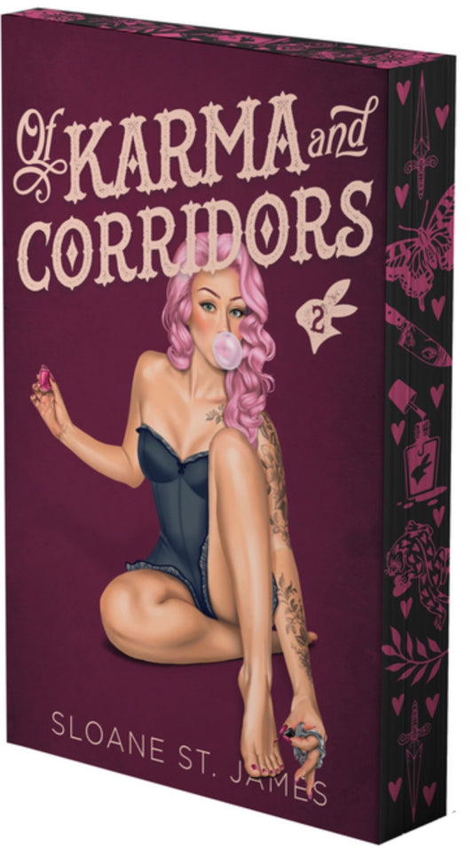 Of Karma and Corridors: A Dark Romance (Deluxe Limited Edition) (Black Rabbit #2) PRE-ORDER 10/27/26
