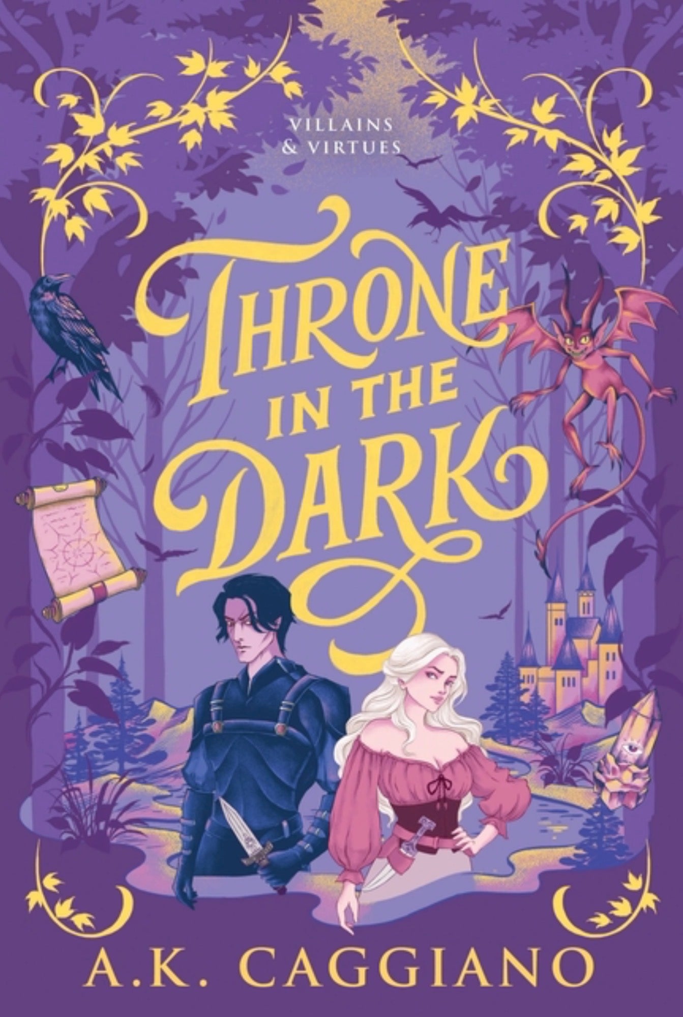 Throne in the Dark (Villains & Virtues #1) Standard Edition